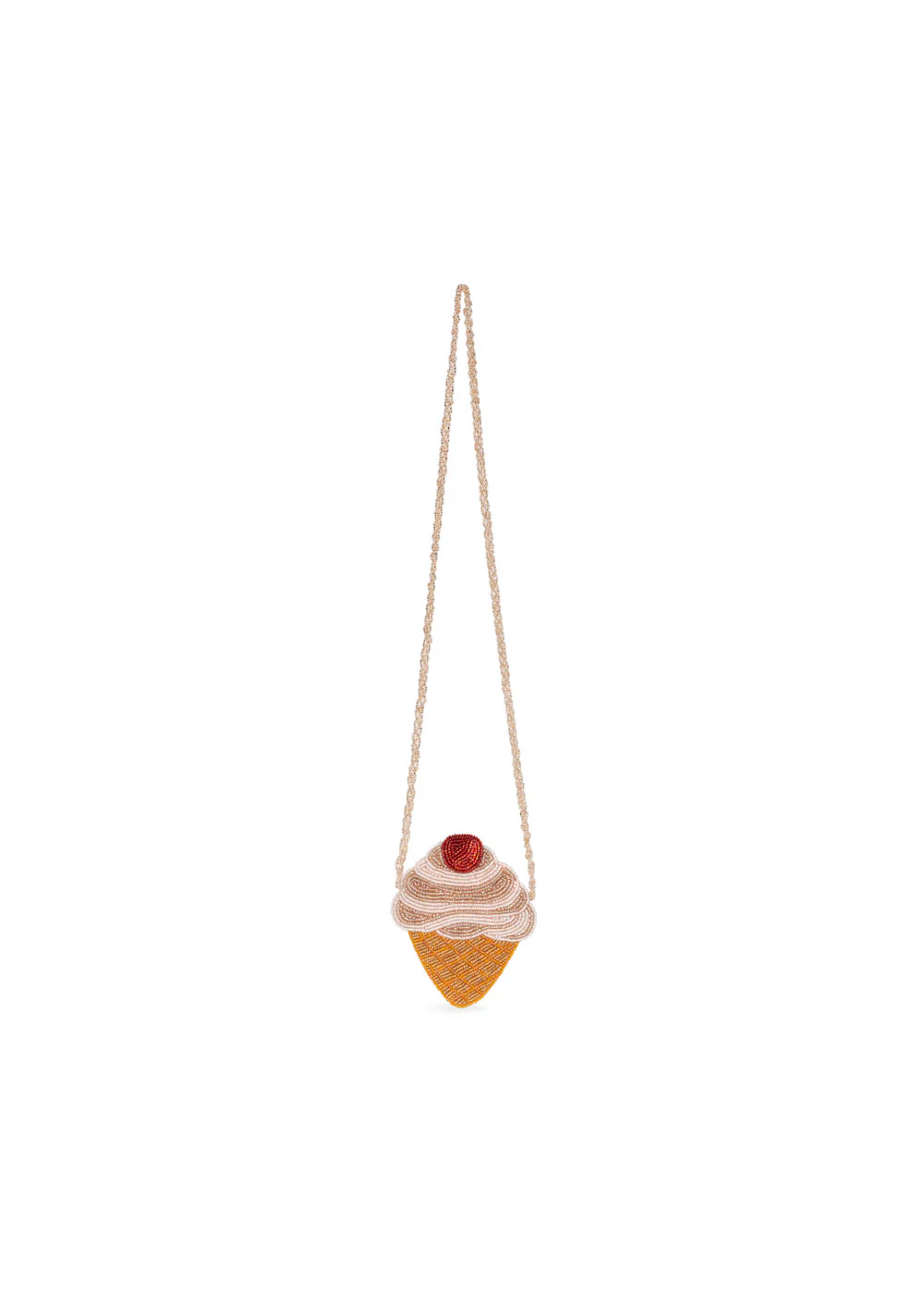 Beaded ice cream strap wallet | Multi | Konges Slojd - Image 5