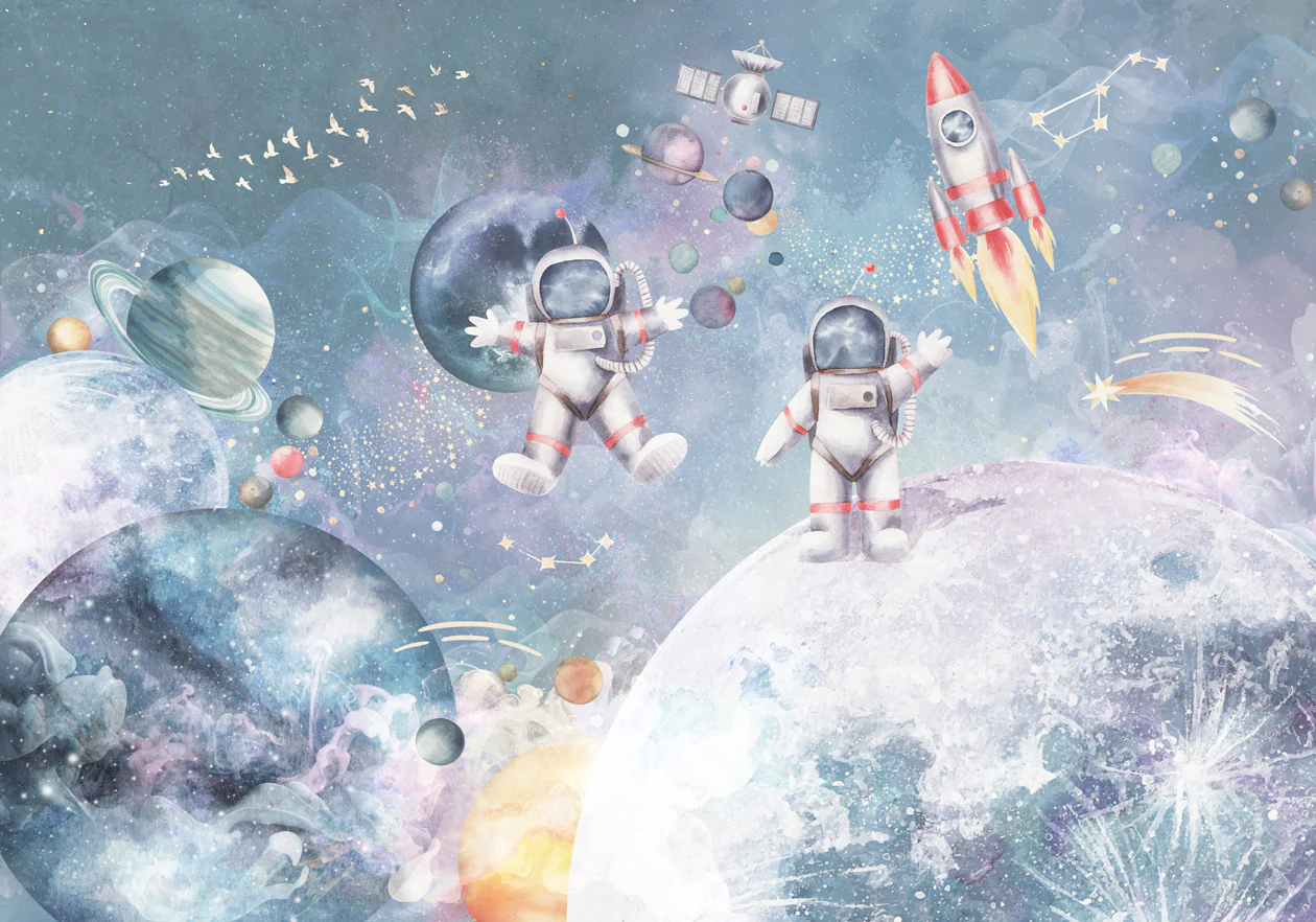 Behang Astronaut | Staaltje - Image 3