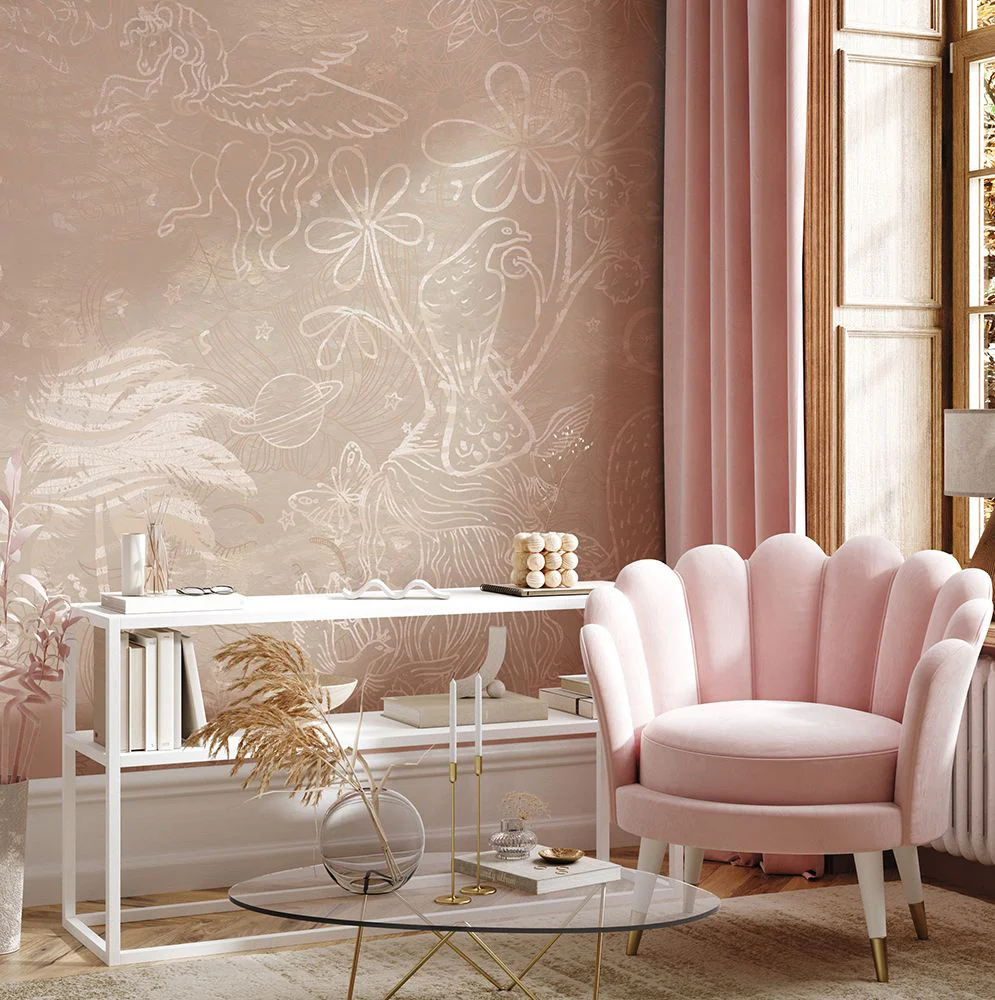 Behang Happy Days | Beige | Staaltje - Image 2