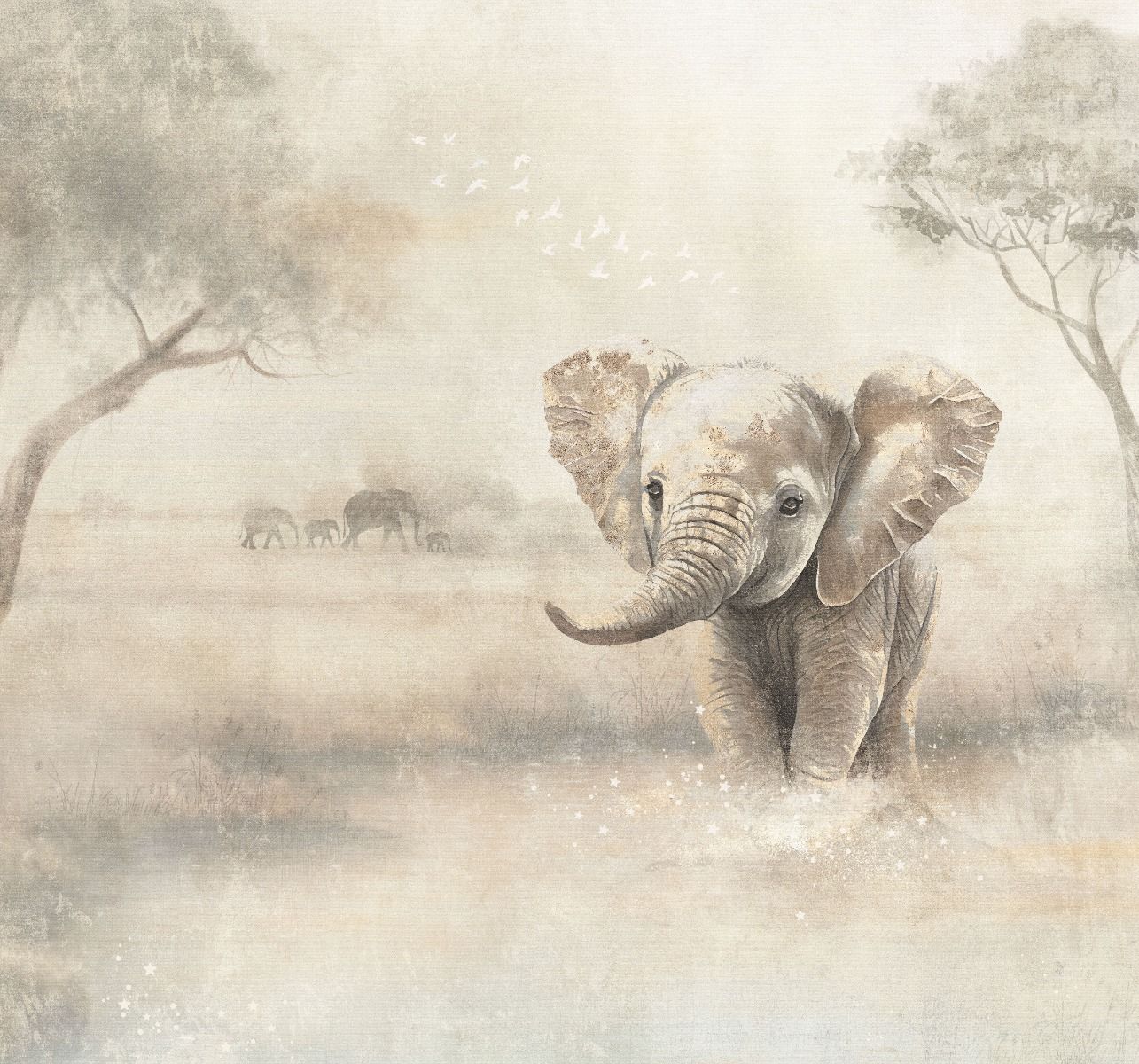 Behang Olifant | Circle of Life Collection | Staaltje - Image 3