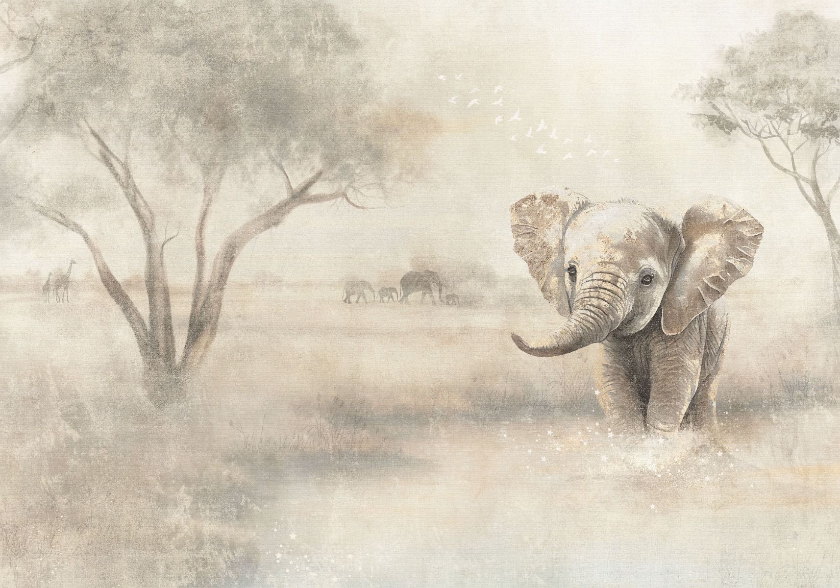 Behang Olifant | Circle of Life Collection | Staaltje - Image 4