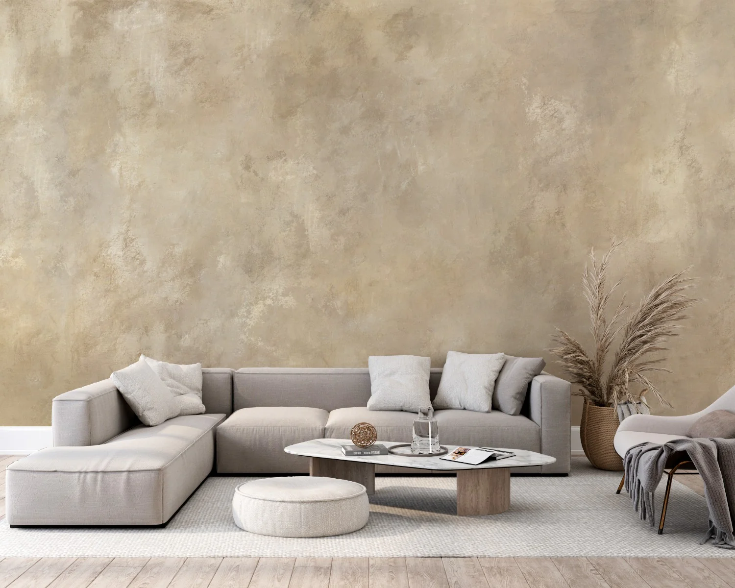 Behang Stuc concrete | Staaltje - Image 2