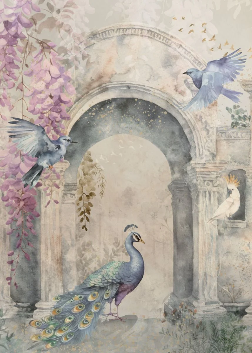 Behang Vintage Garden Arch | Staaltje - Image 4