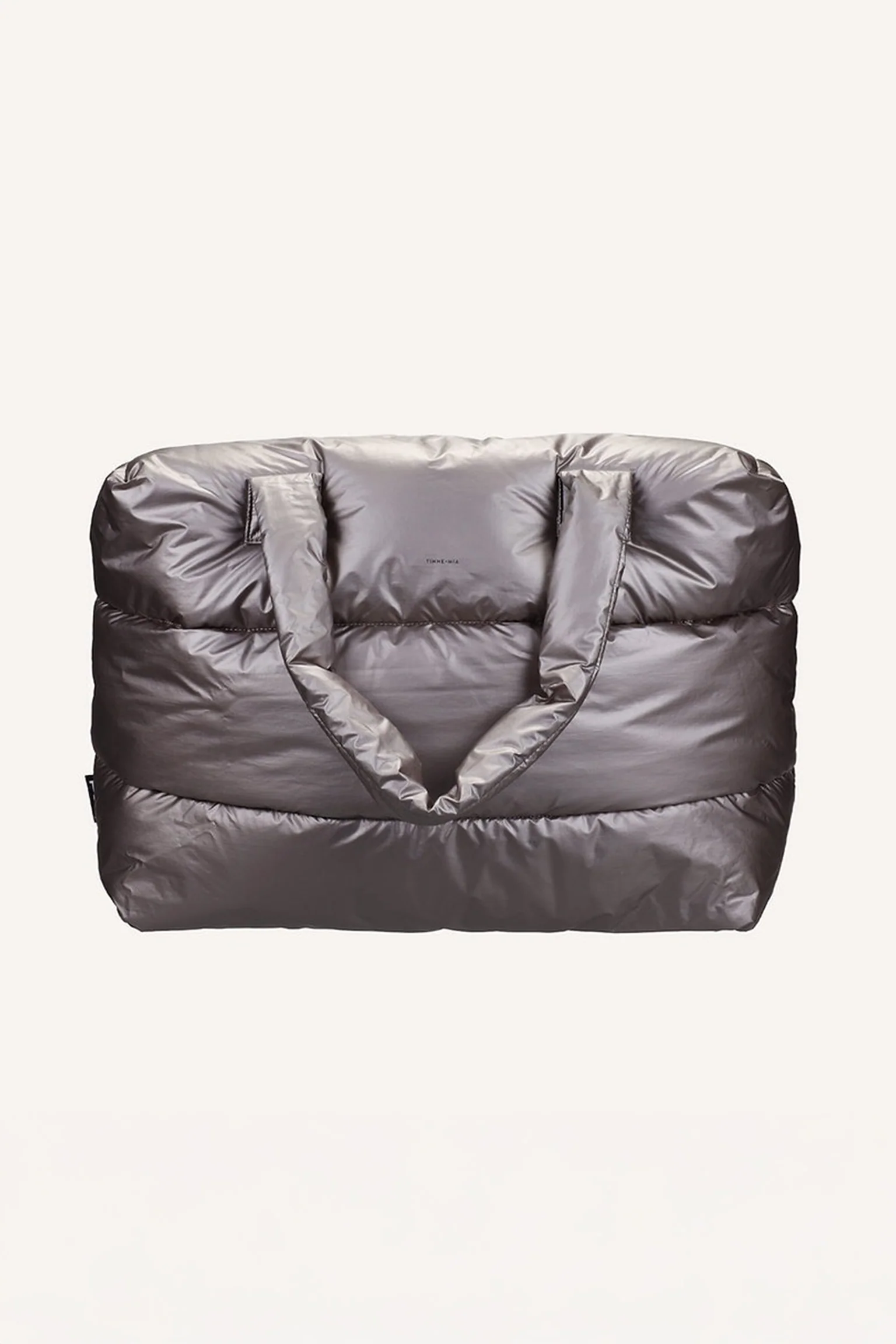 Big puffy weekend bag Camill | Greige gold | Tinne+Mia - Image 5