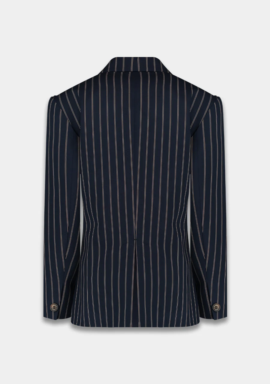 Blazer Anne | Blue stripe | Harper & Yve - Image 9