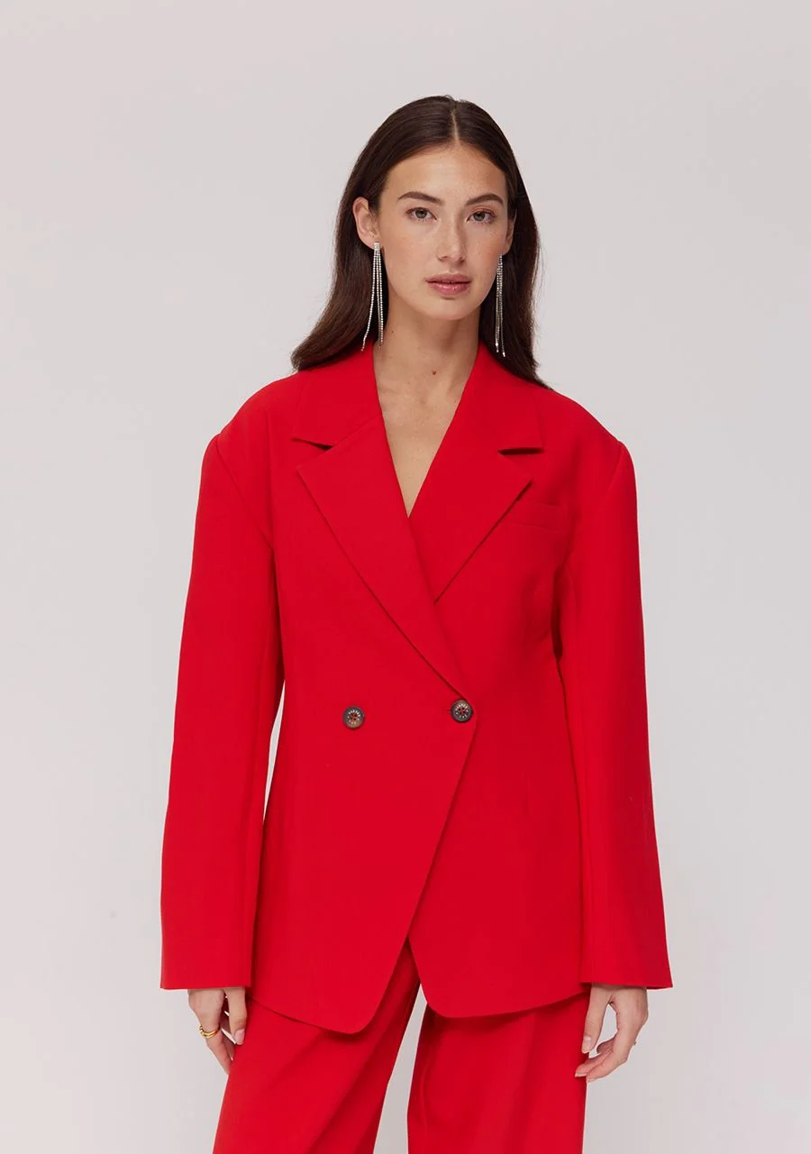 Blazer Anne | Poppy red | Harper & Yve - Image 5