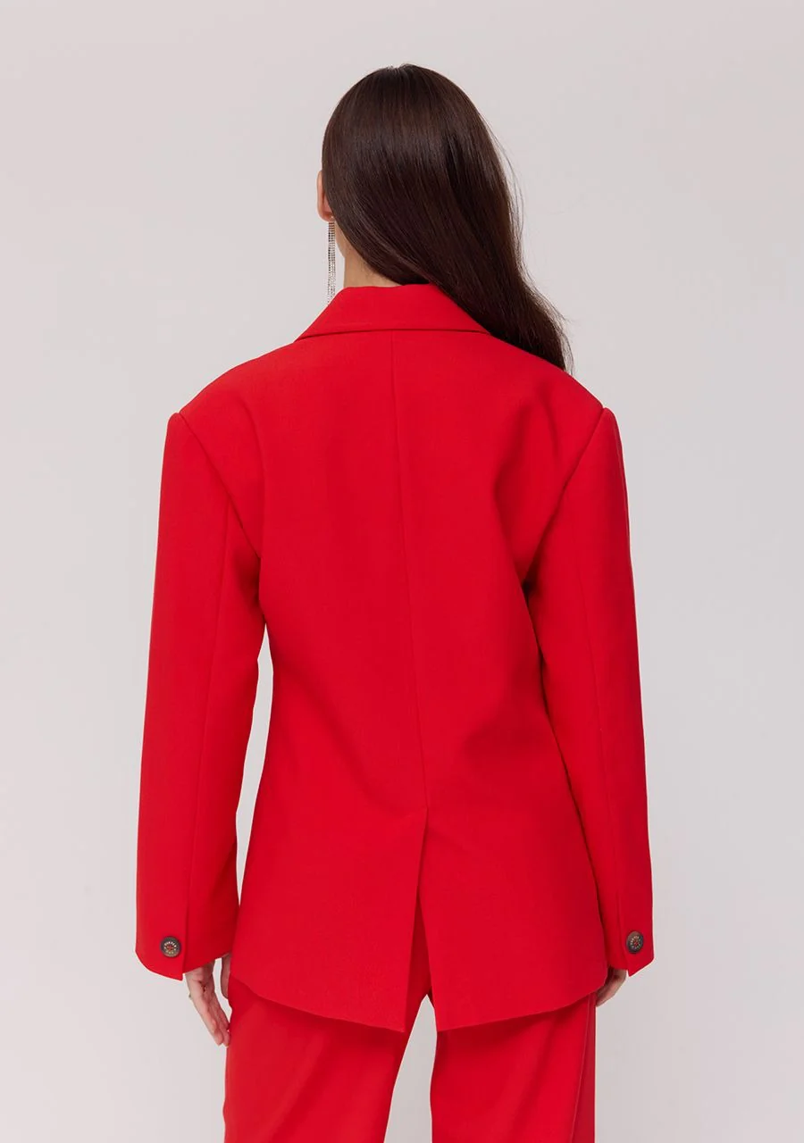 Blazer Anne | Poppy red | Harper & Yve - Image 6