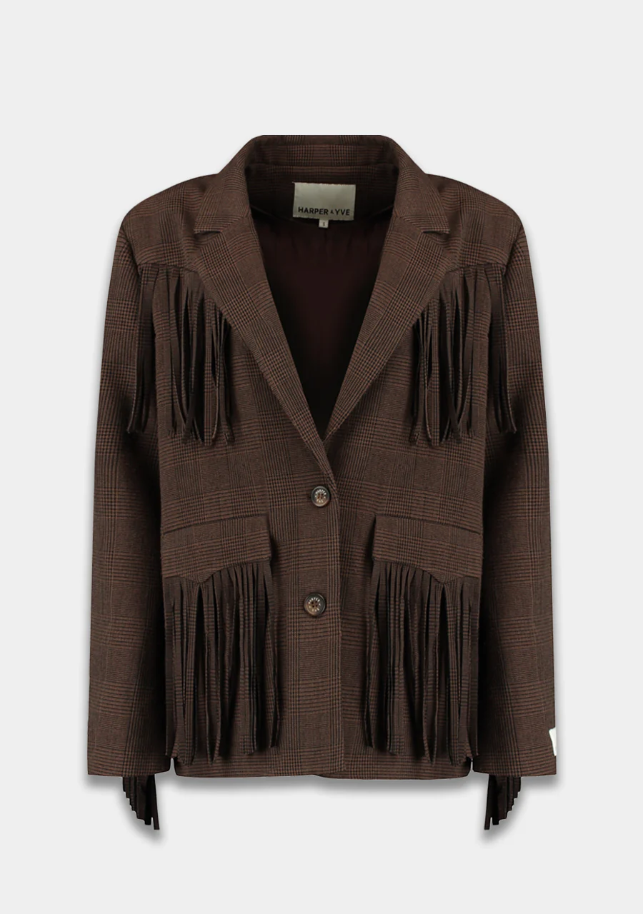 Blazer Casey | Check | Harper & Yve - Image 8