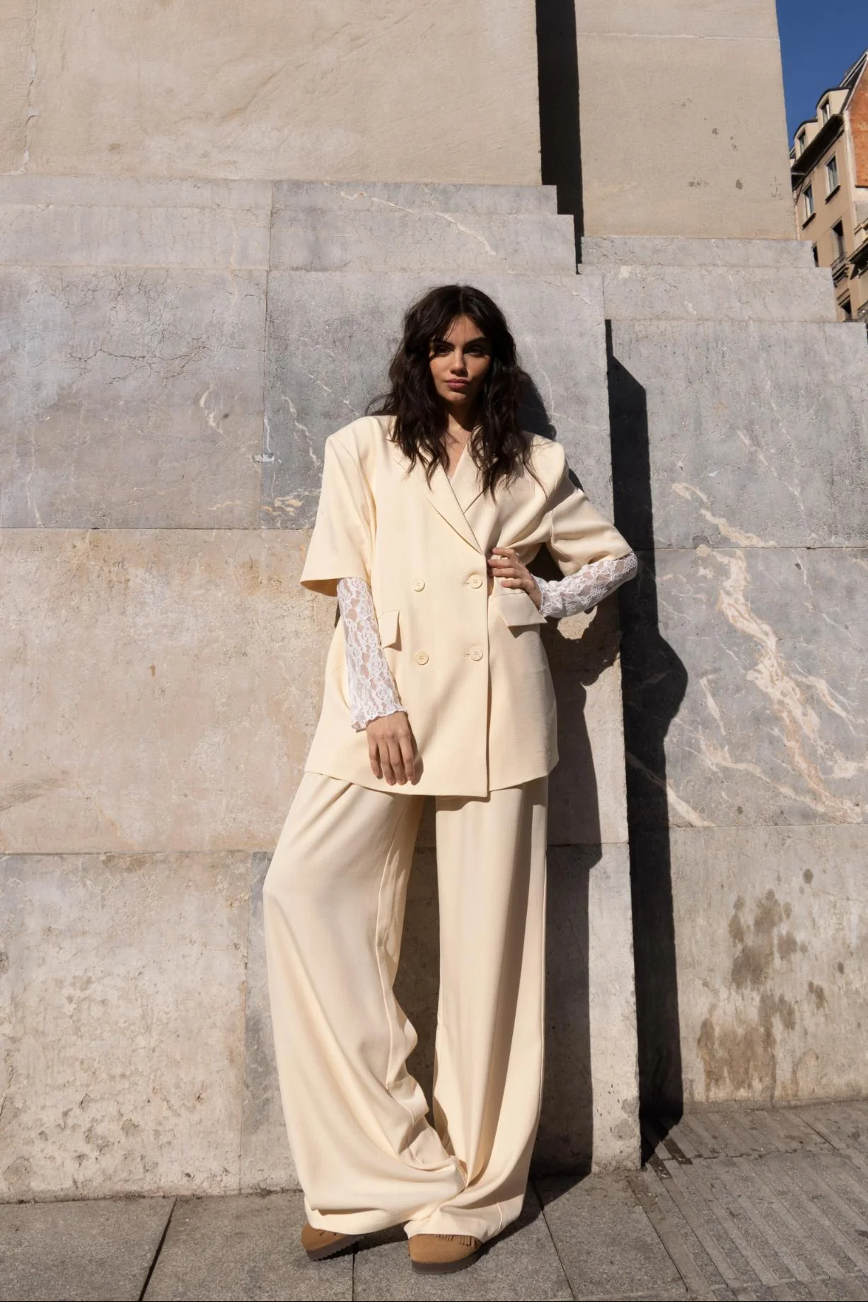 Blazer Fendi | Beige | Studio Amaya - Image 10