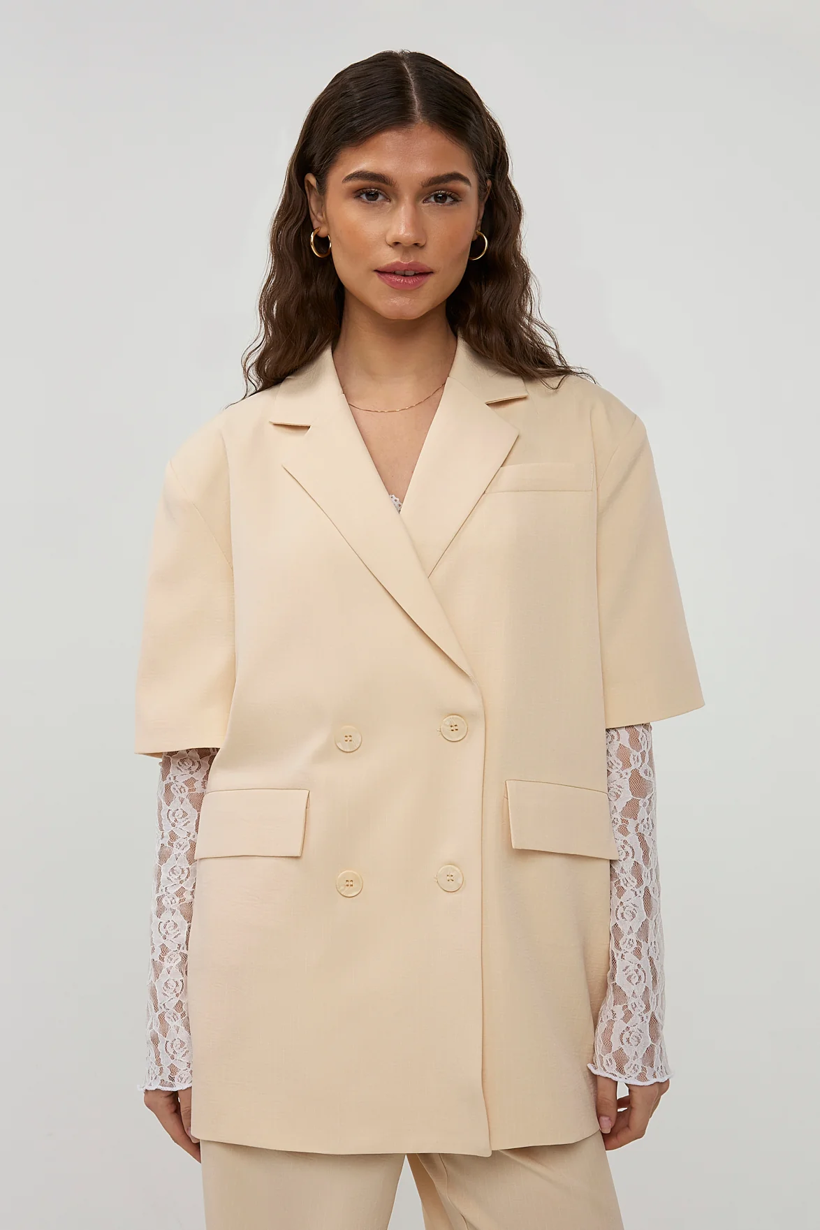 Blazer Fendi | Beige | Studio Amaya - Image 2
