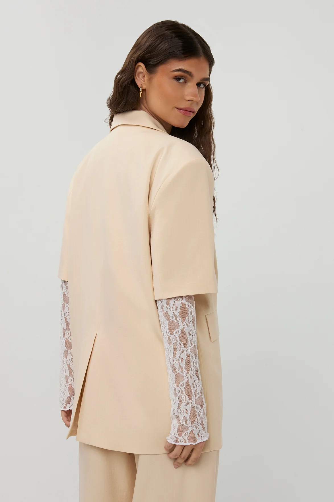 Blazer Fendi | Beige | Studio Amaya - Image 5