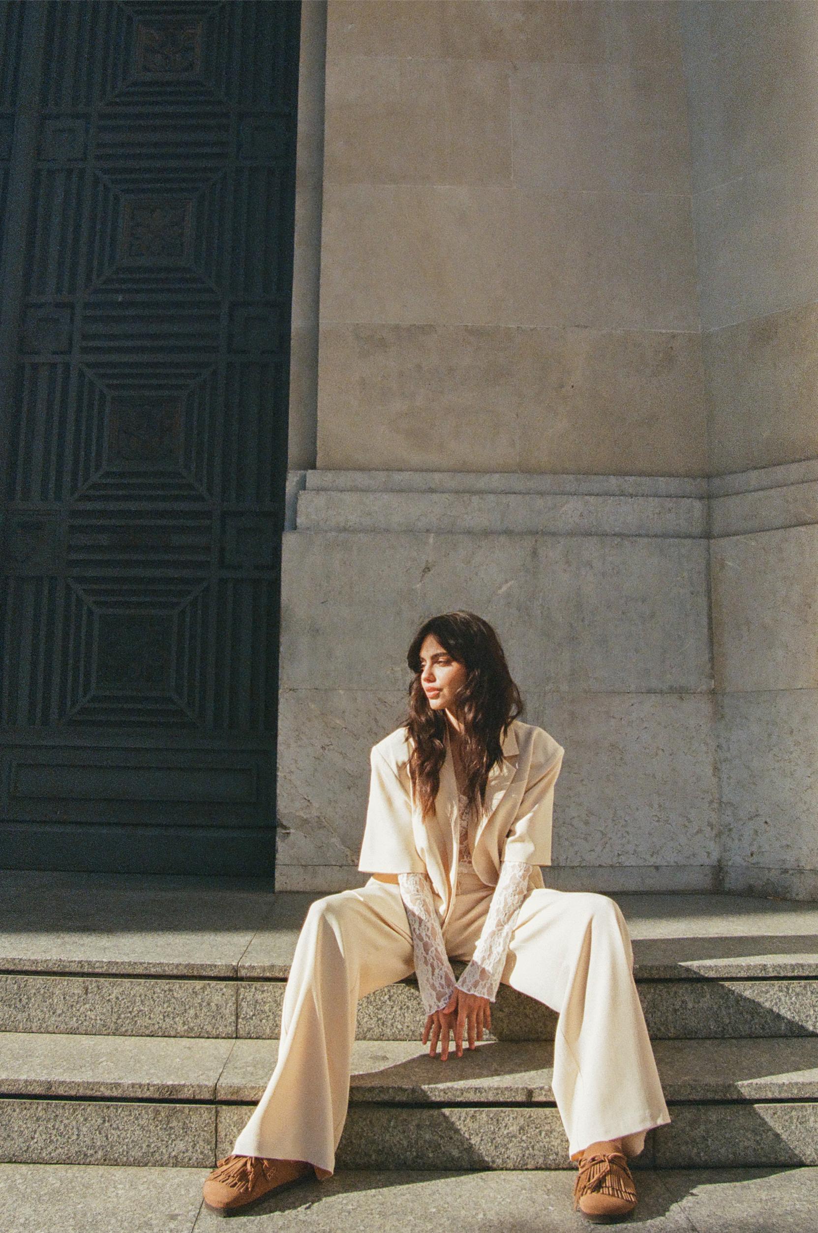 Blazer Fendi | Beige | Studio Amaya - Image 9