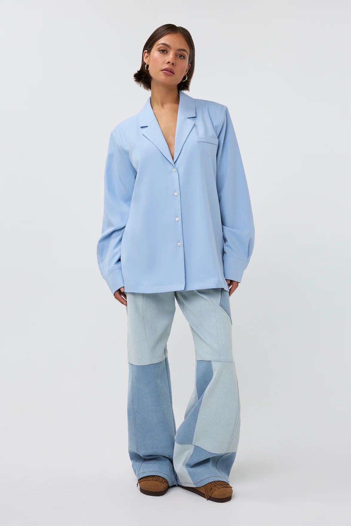 Blazer Noomi | Light blue | Studio Amaya - Image 14