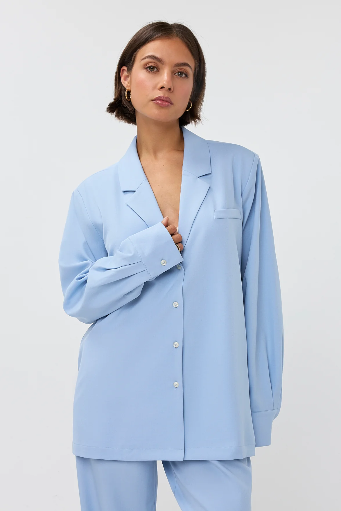 Blazer Noomi | Light blue | Studio Amaya - Image 15