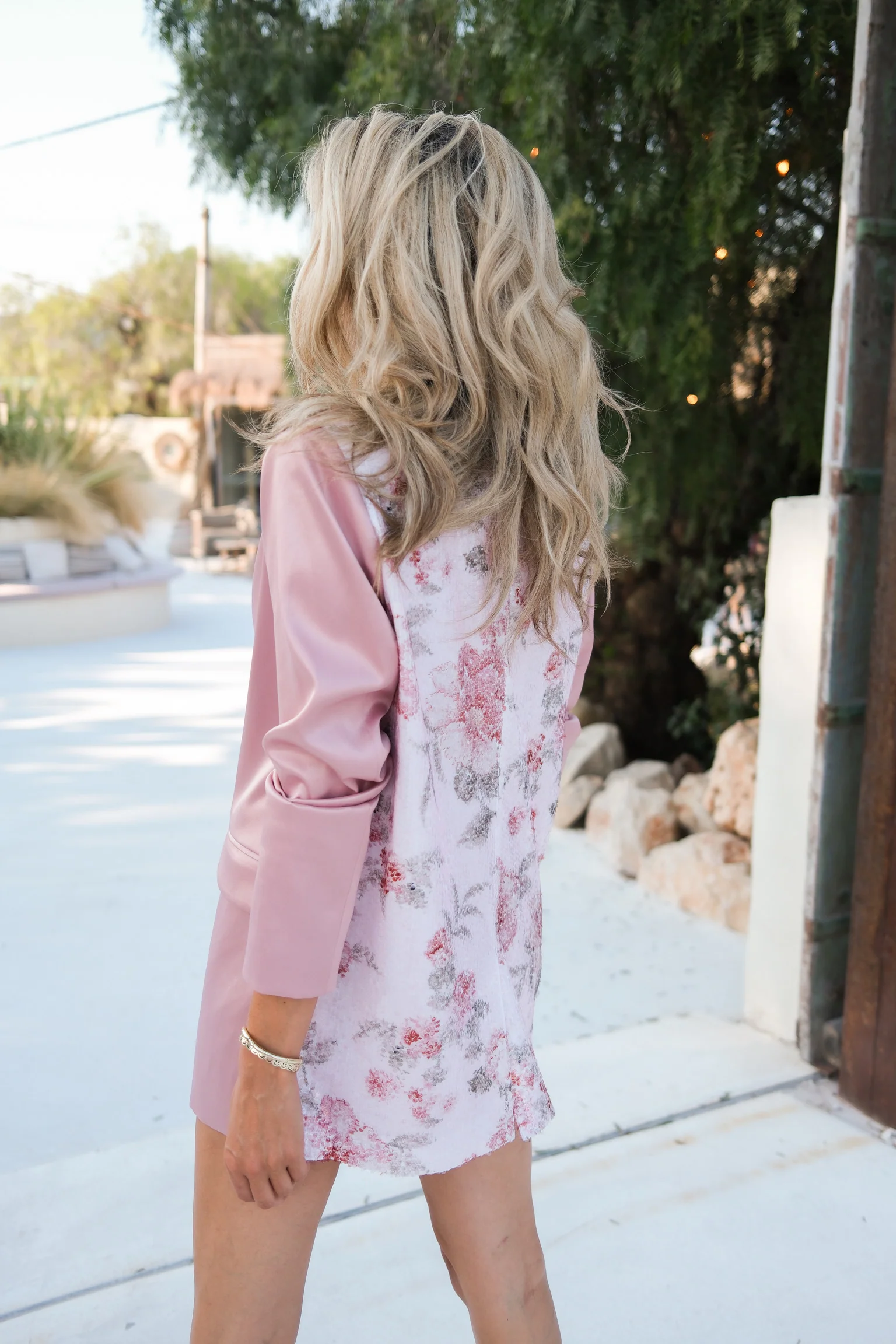 Blazer The Devil Wears Prada | Vintage shimmer satin | Studio Amaya x Poespas - Image 2