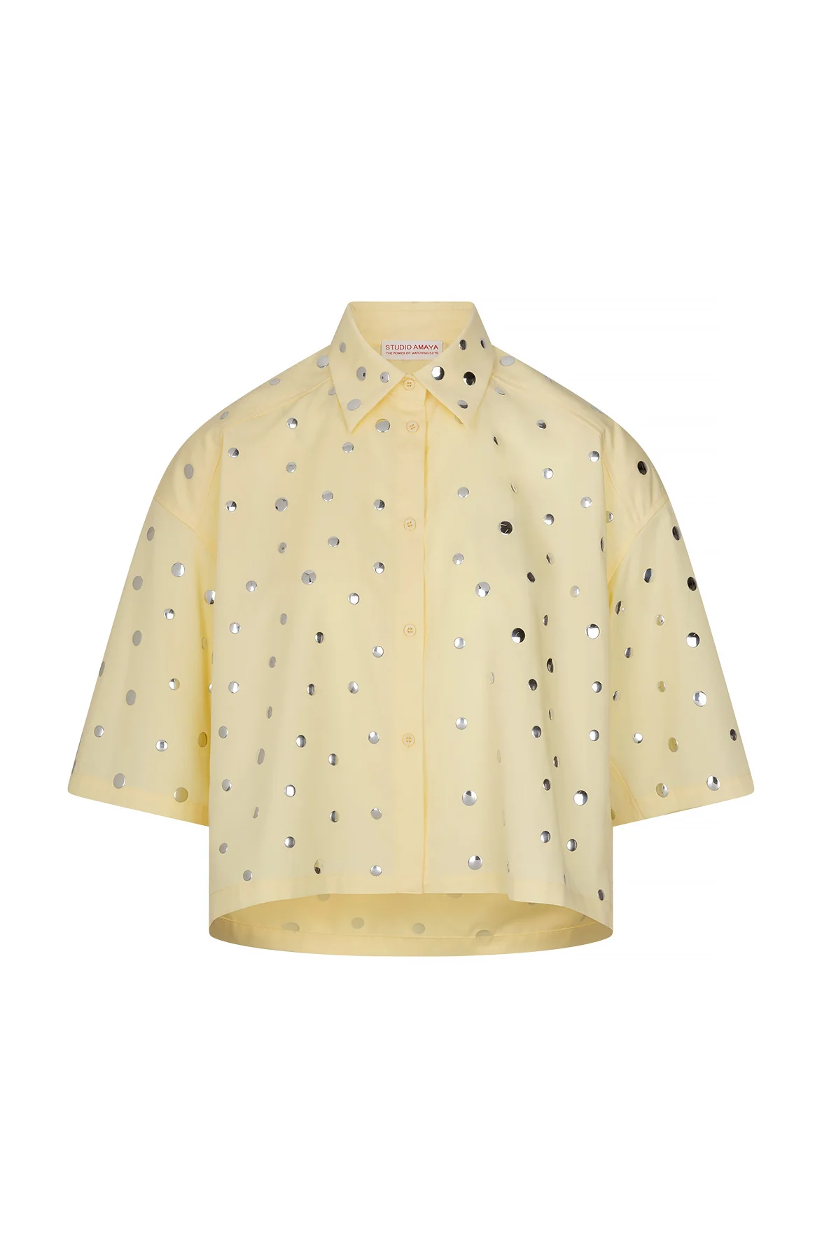 Blouse Mara | Yellow | Studio Amaya - Image 14