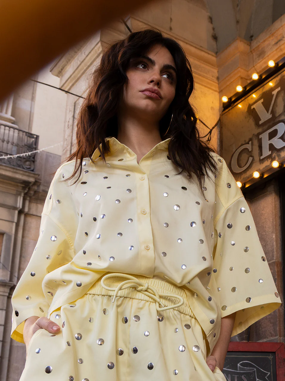 Blouse Mara | Yellow | Studio Amaya - Image 2
