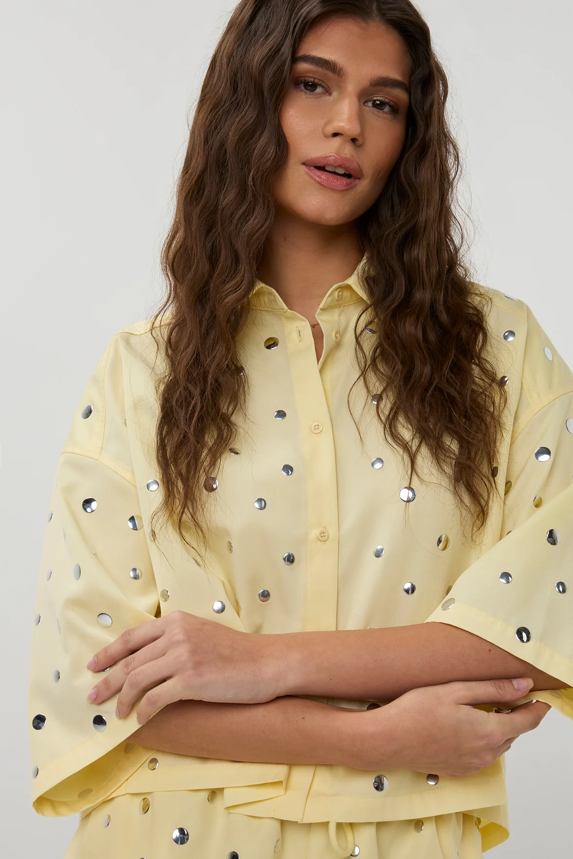 Blouse Mara | Yellow | Studio Amaya - Image 4