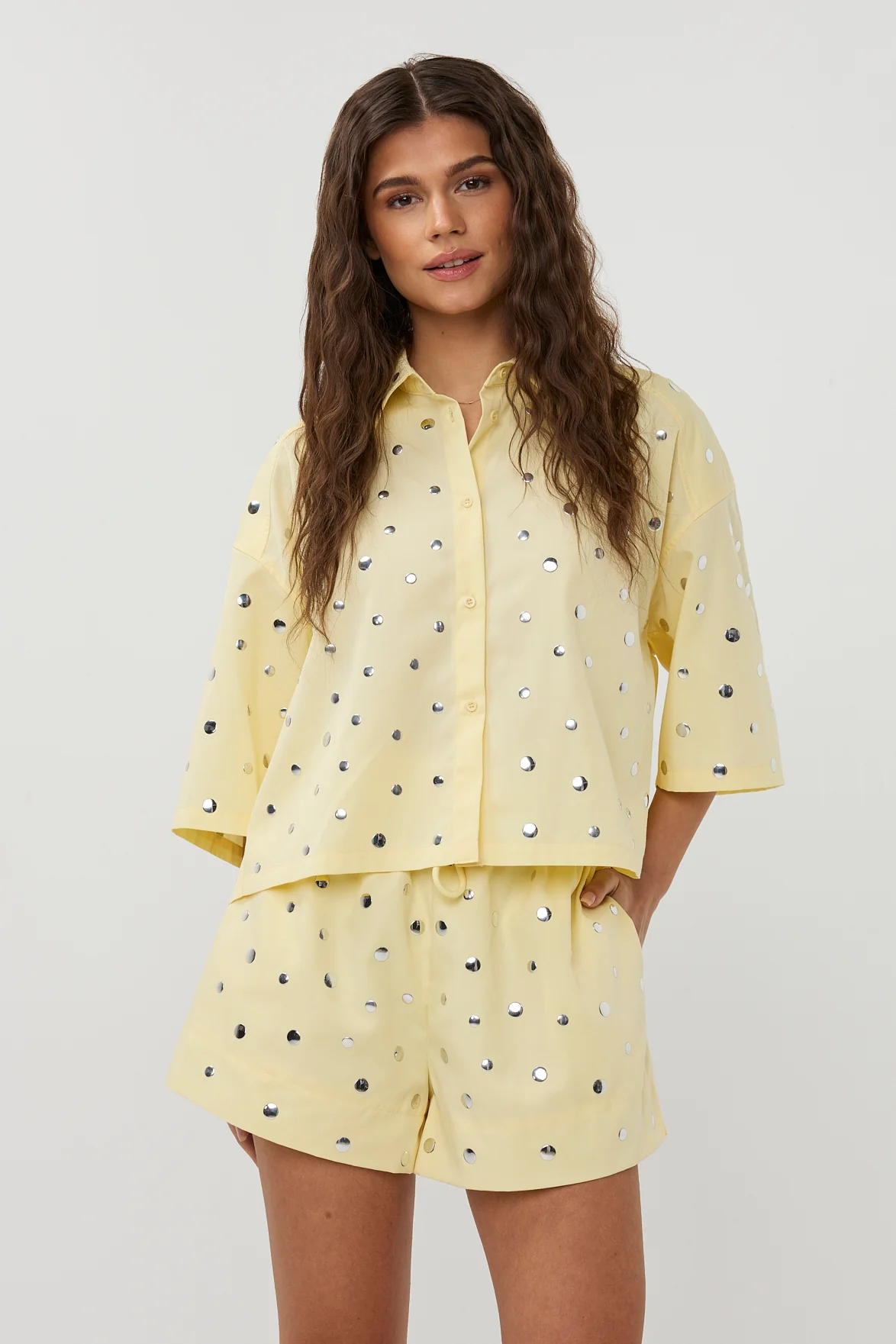 Blouse Mara | Yellow | Studio Amaya - Image 5