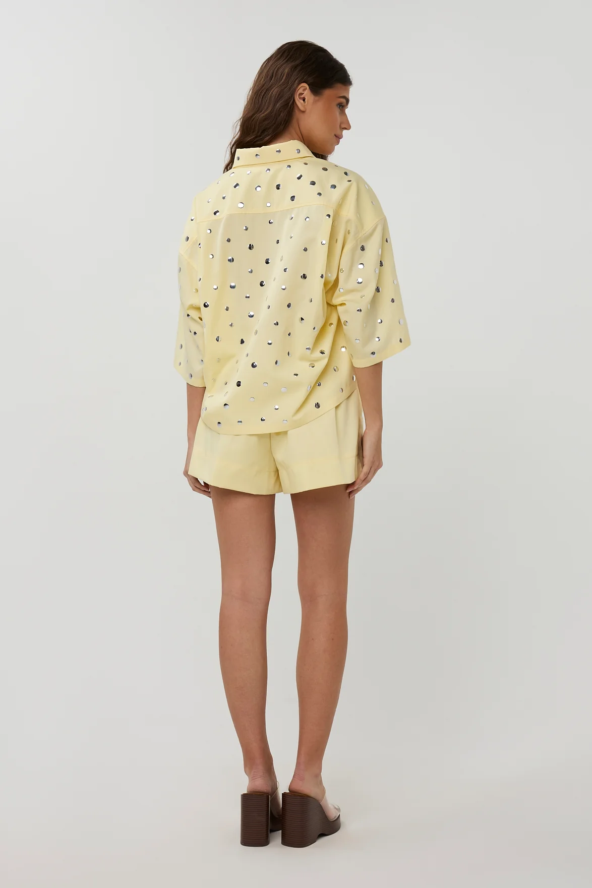 Blouse Mara | Yellow | Studio Amaya - Image 7