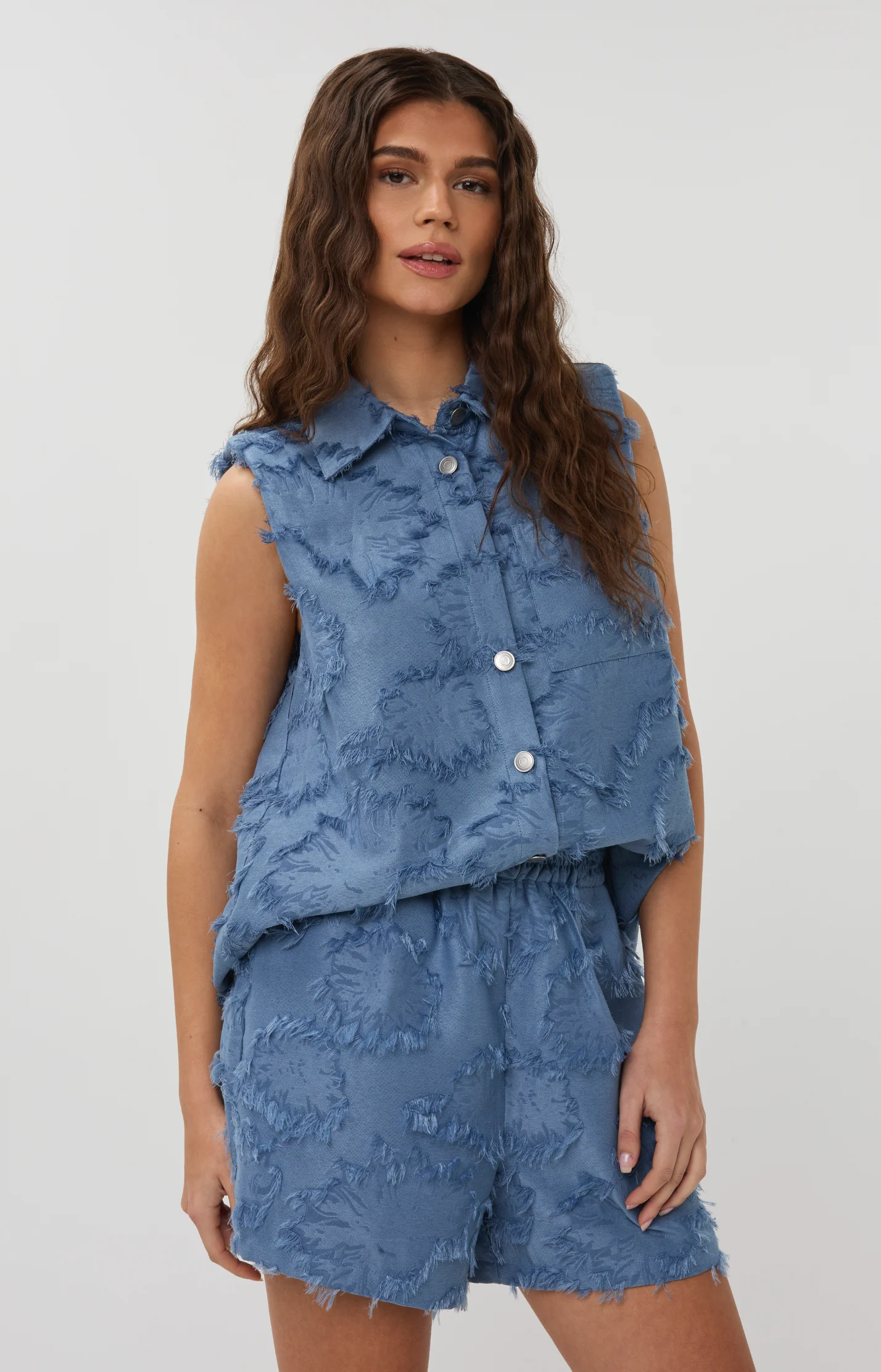 Blouse Storm | Blue | Studio Amaya - Image 3