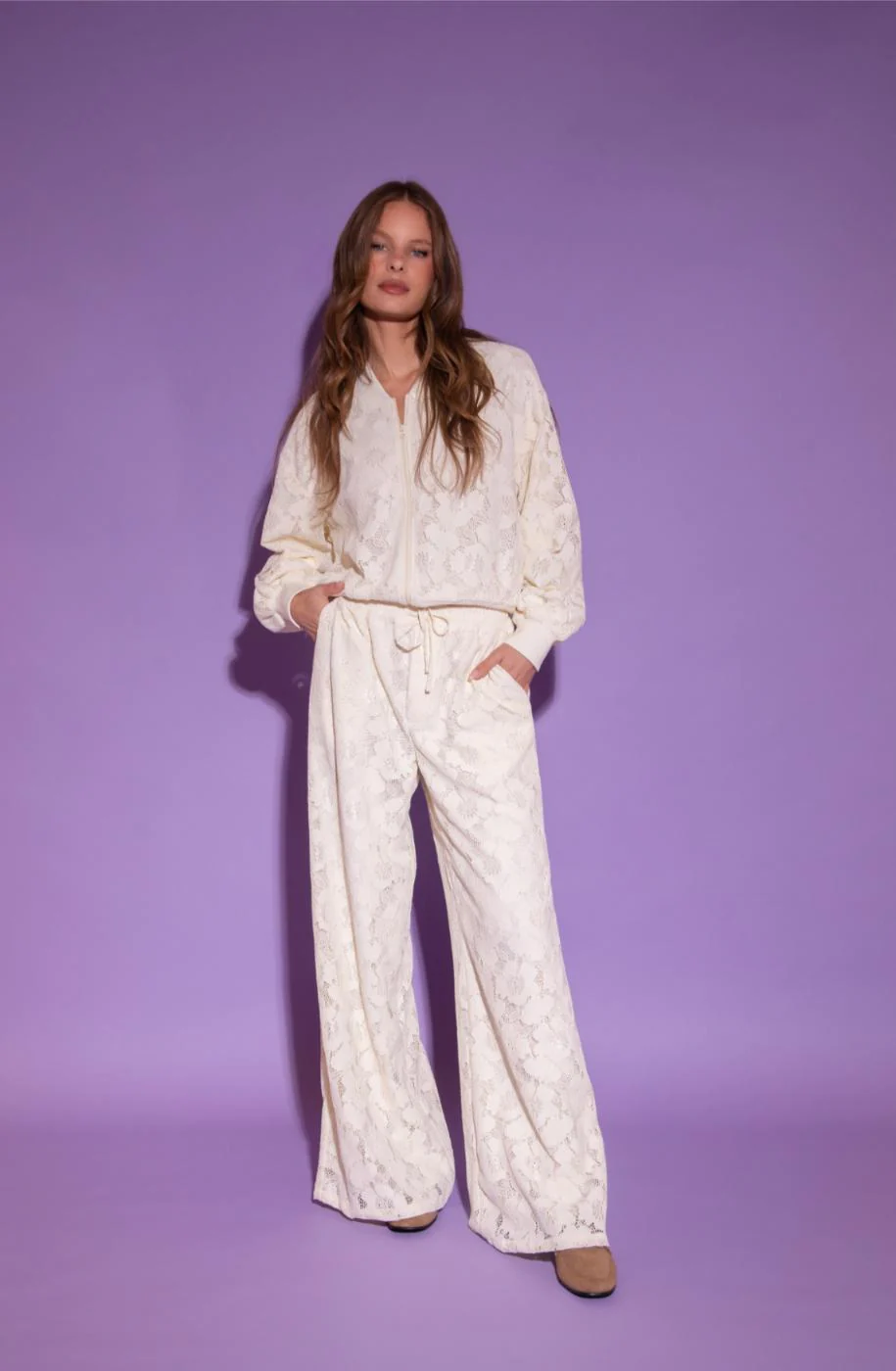 Bomber Meadow | Beige | Amaya Amsterdam - Image 6