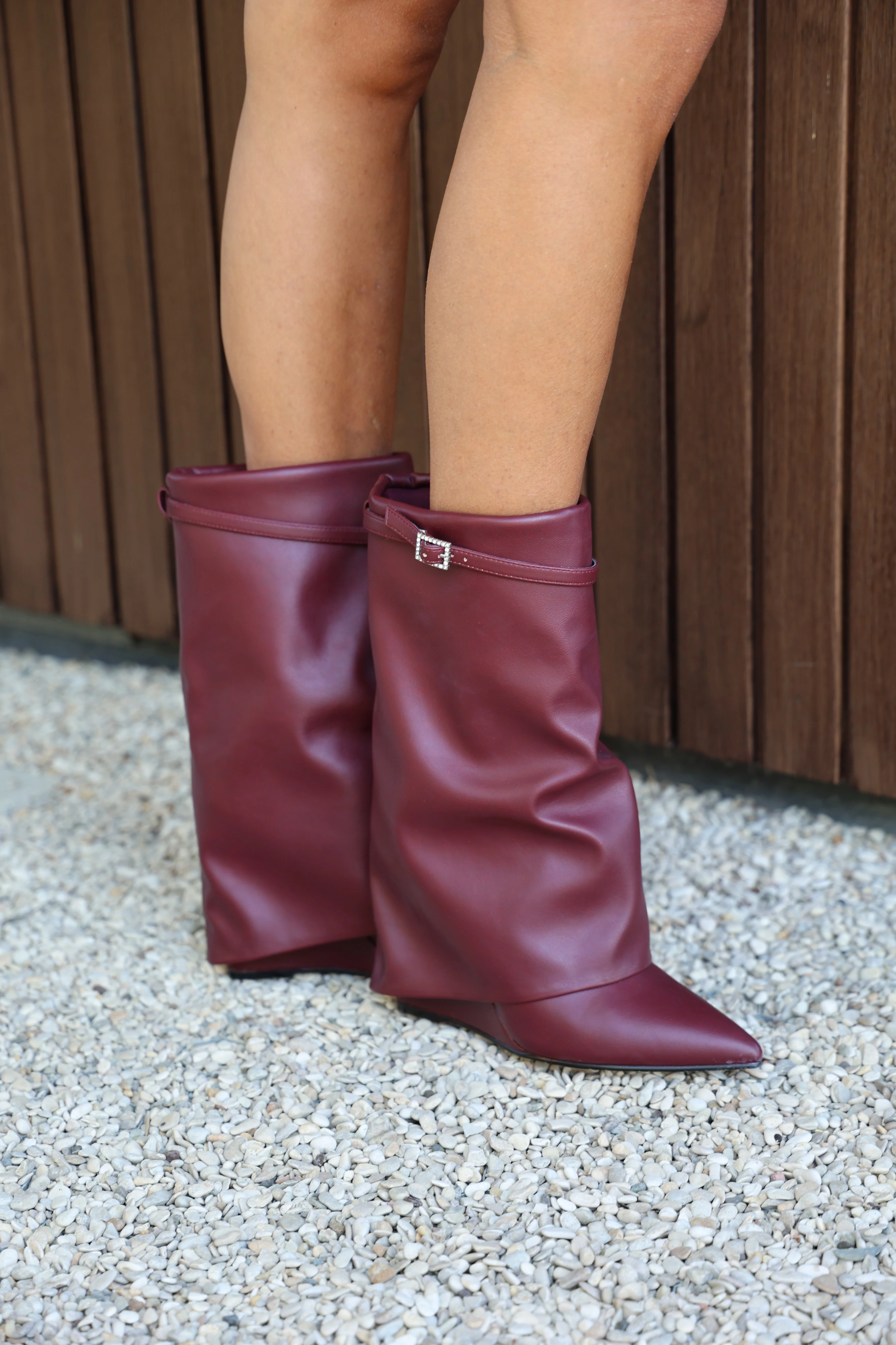 Boots Shocker | Cherry | Steve Madden - Image 2