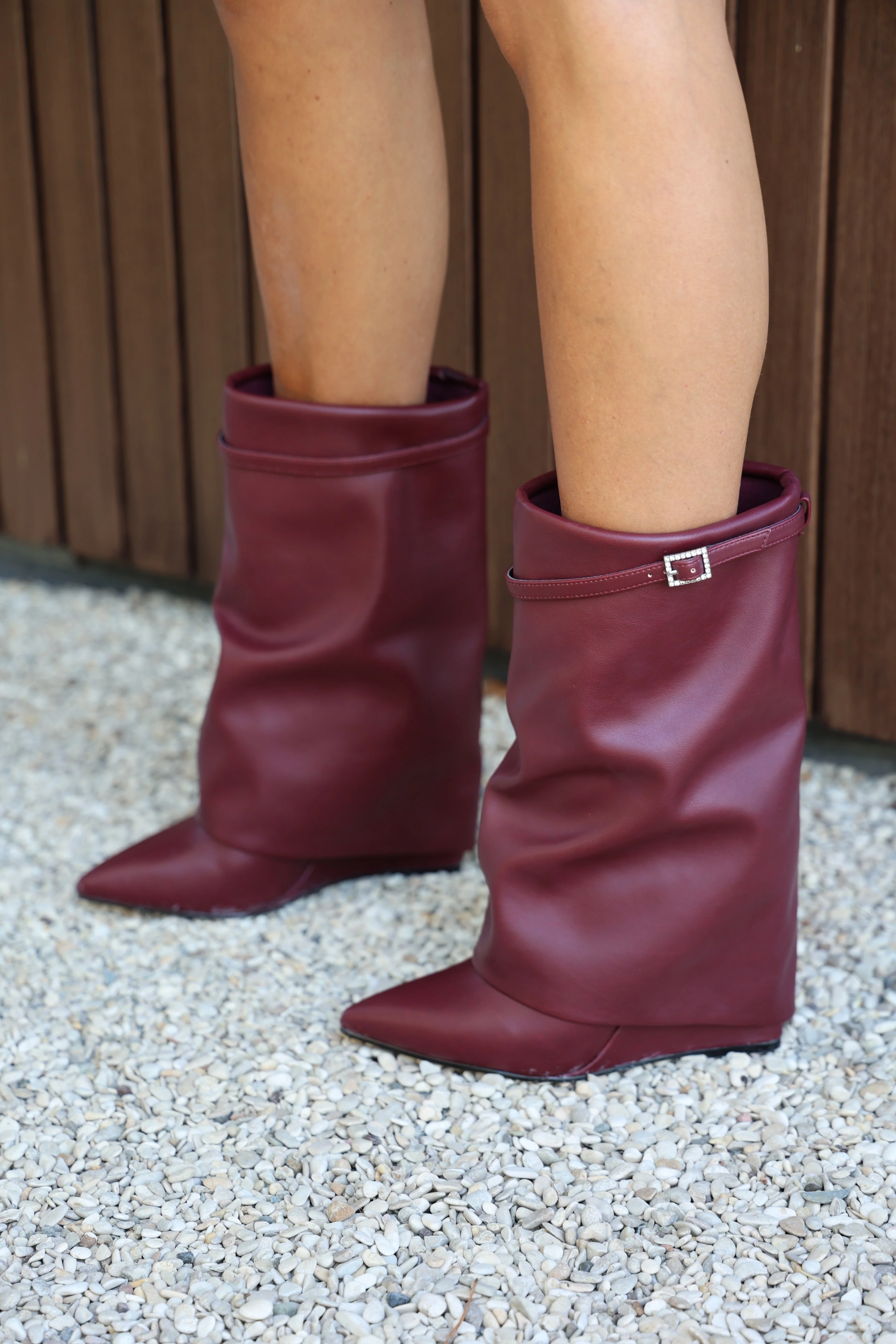 Boots Shocker | Cherry | Steve Madden - Image 3