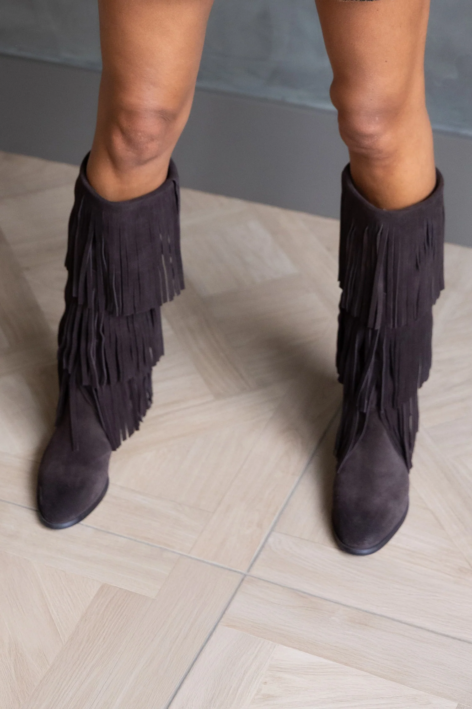 Boots Spur | Brown Suede | Steve Madden - Image 2