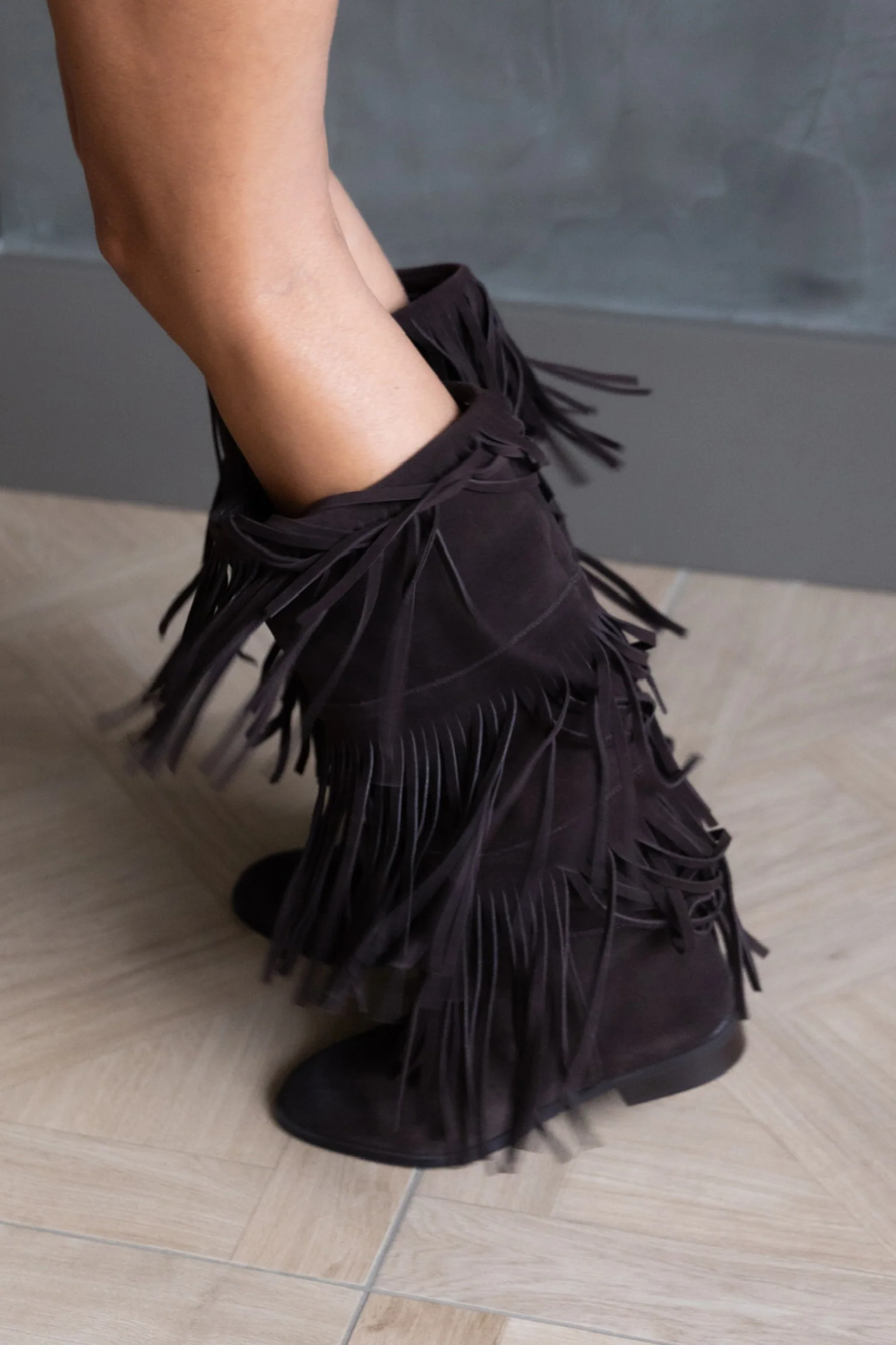 Boots Spur | Brown Suede | Steve Madden - Image 4