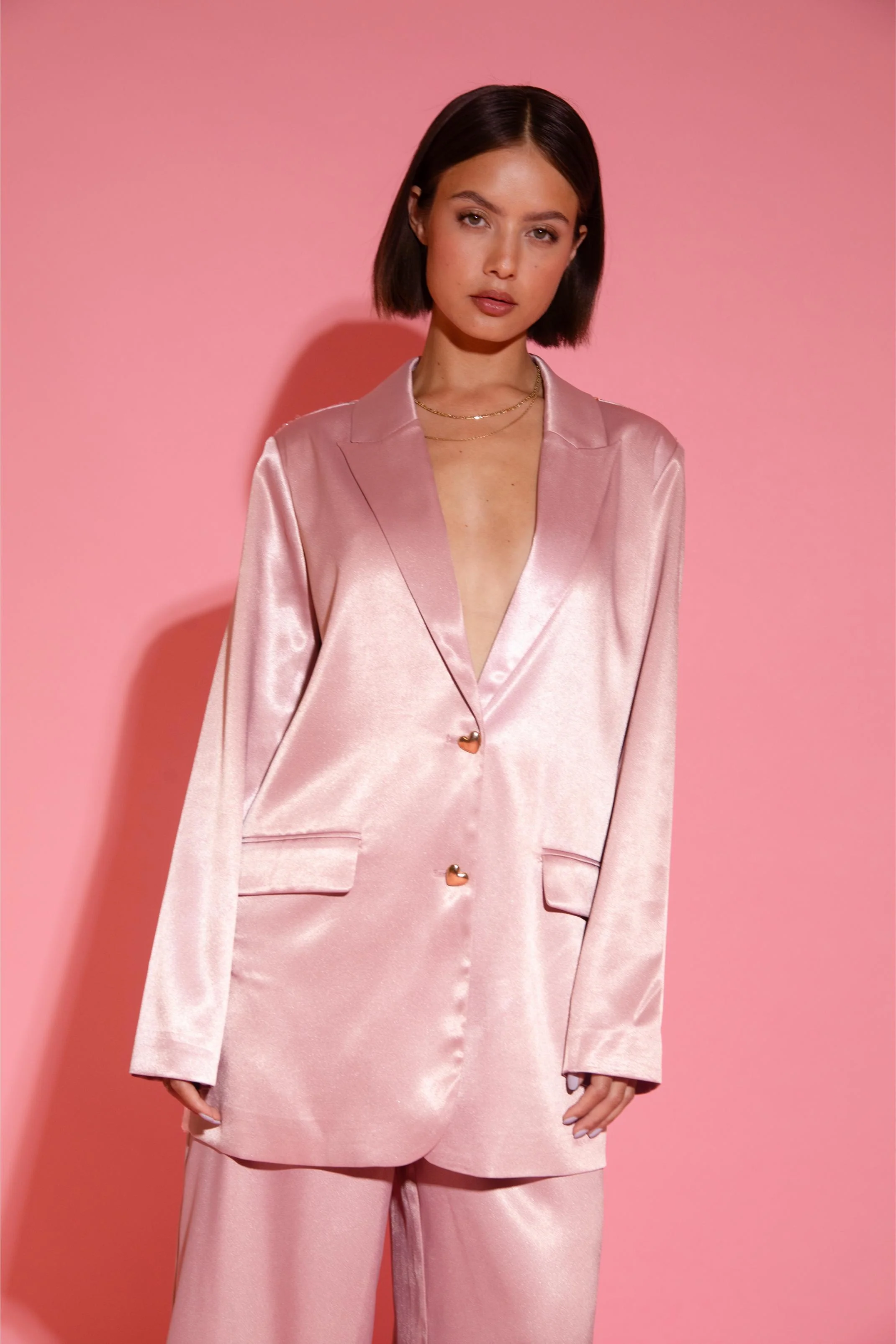 Broek Charlies Angels | Vintage shimmer satin | Studio Amaya x Poespas - Image 10