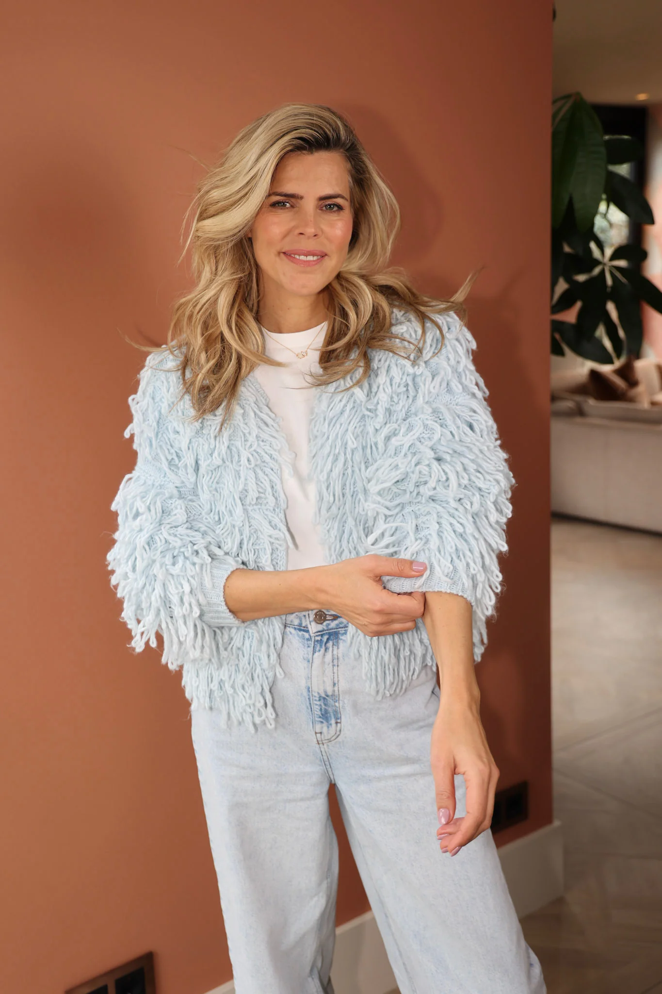 Cardigan Dolce | Blue | Amaya Amsterdam - Image 6