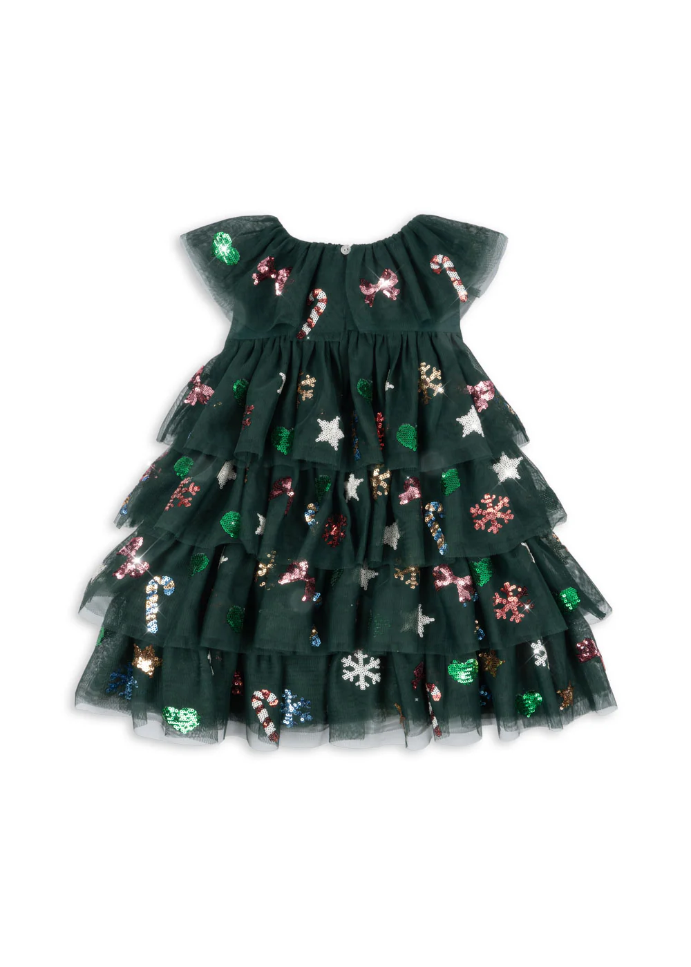 Christmas dress Yvonne | Hunter green | Konges Slojd - Image 10