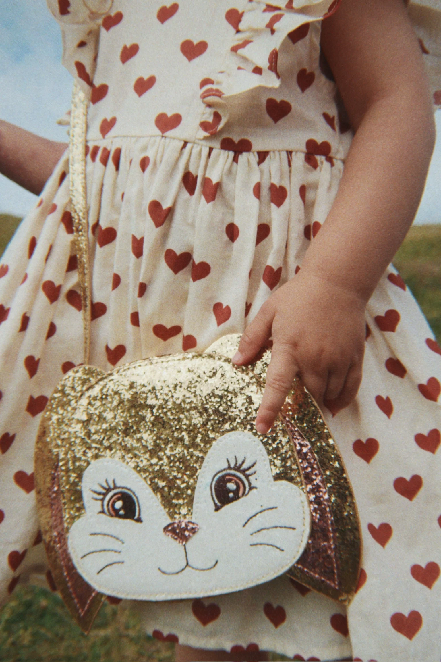Cianna bow dress | Amour rouge | Konges Slojd - Image 3