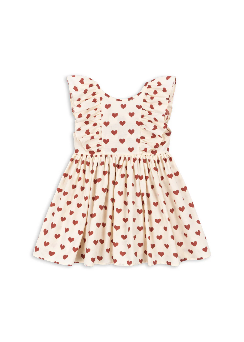 Cianna bow dress | Amour rouge | Konges Slojd - Image 4