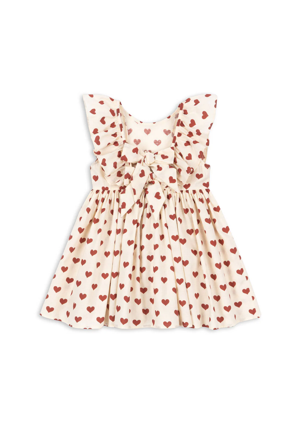 Cianna bow dress | Amour rouge | Konges Slojd - Image 5