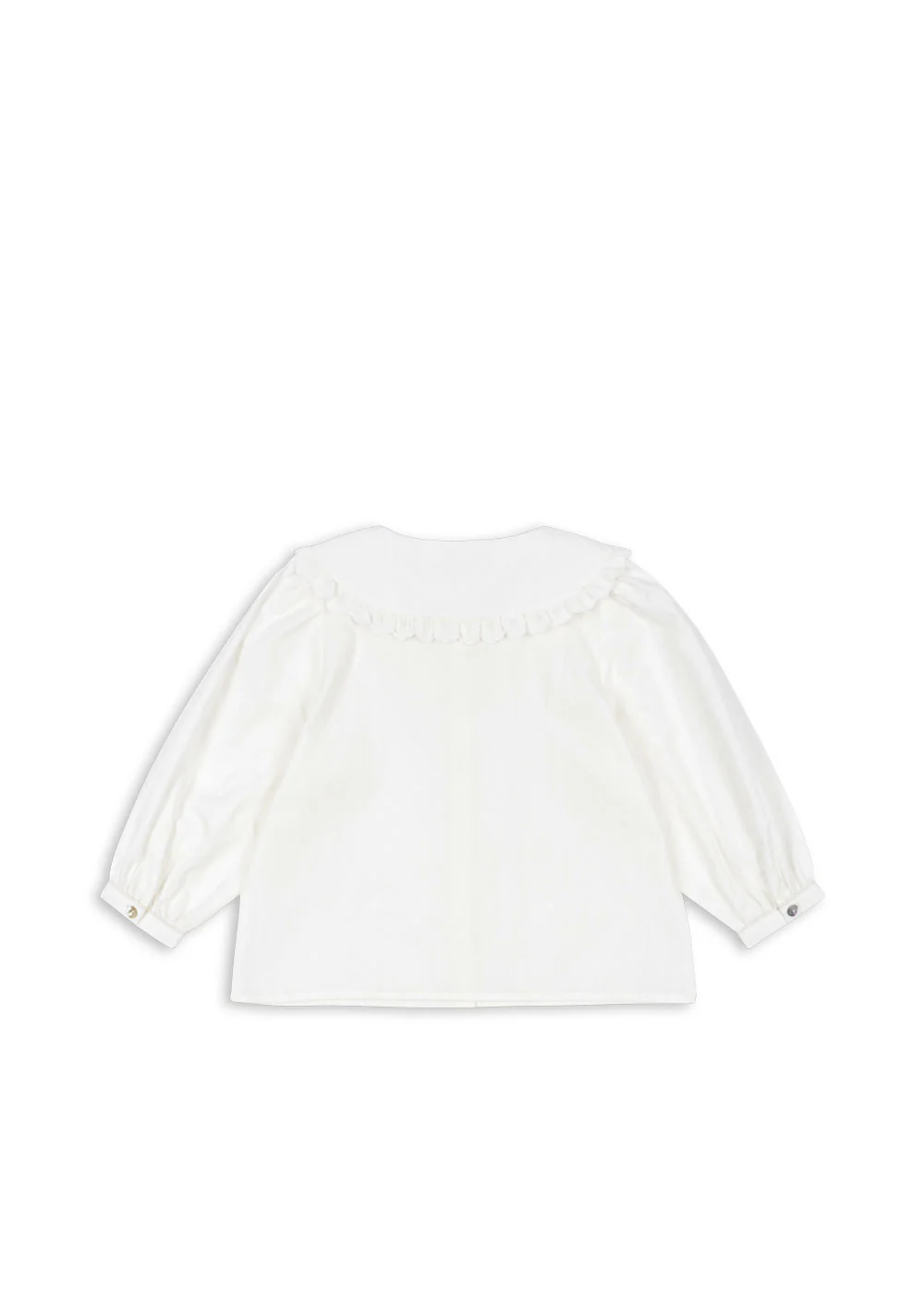 Collar shirt Coeur | Optic white | Konges Slojd - Image 7