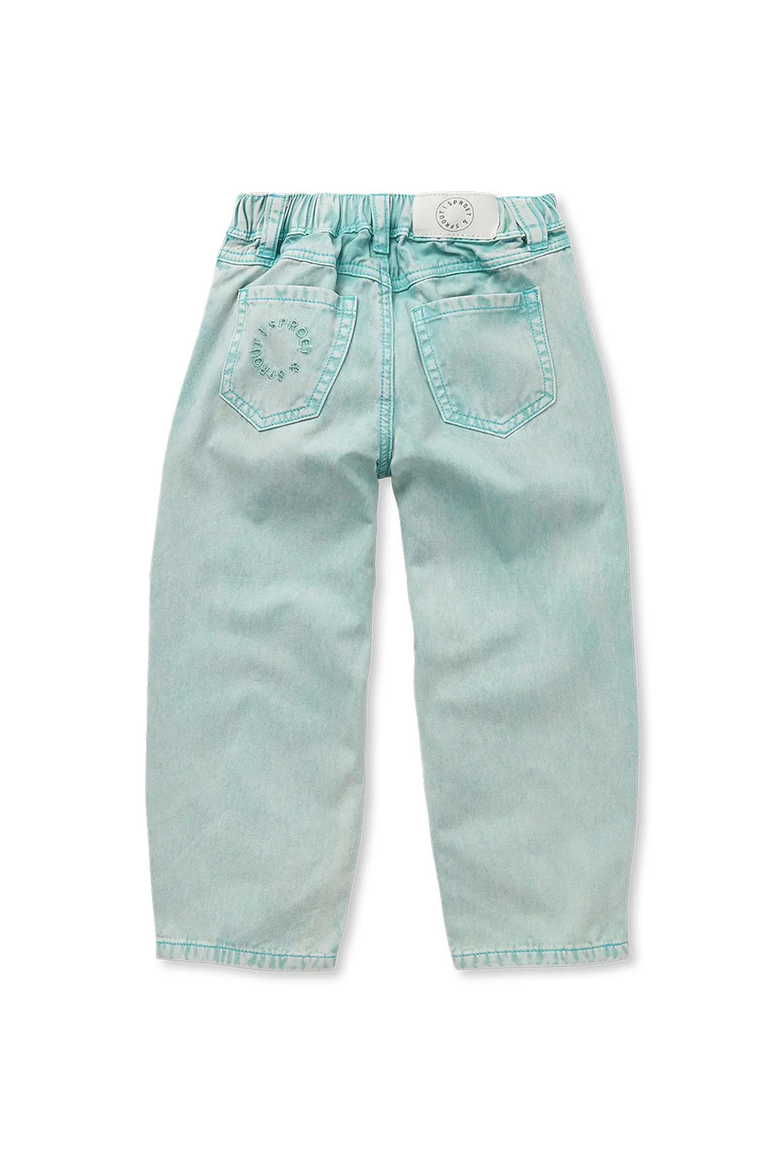 Denim pants green | Silt green | Sproet & Sprout - Image 11