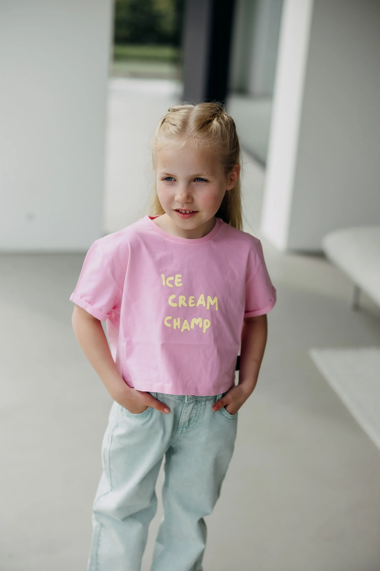Denim pants green | Silt green | Sproet & Sprout - Image 5