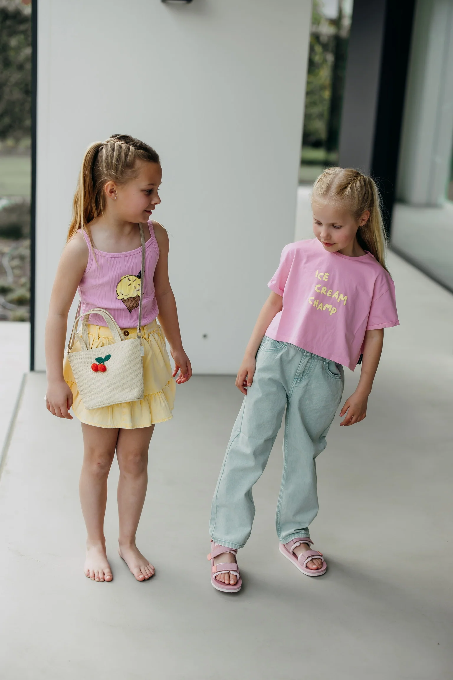 Denim pants green | Silt green | Sproet & Sprout - Image 6