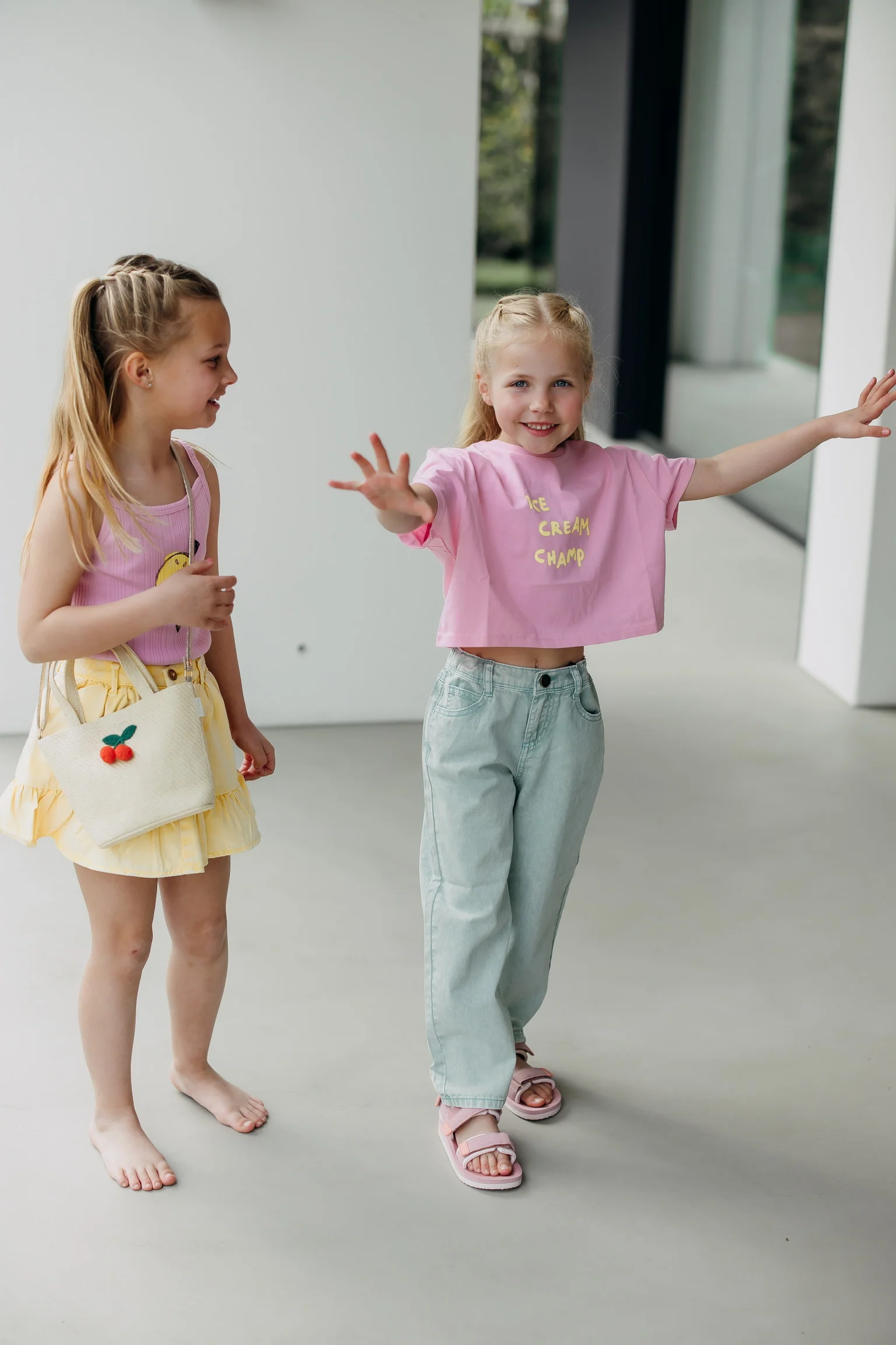 Denim pants green | Silt green | Sproet & Sprout - Image 7