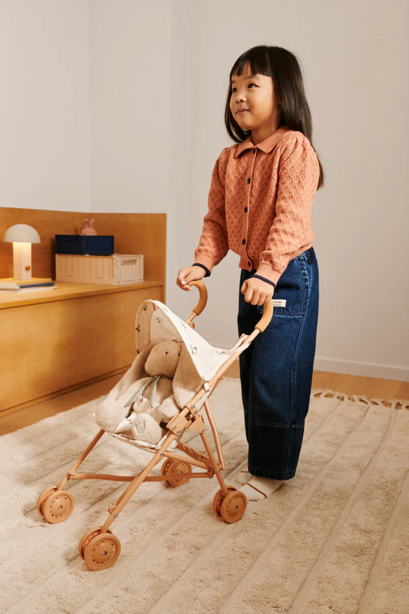 Doll stroller Elsie | Peach/sea shell | Liewood - Image 4