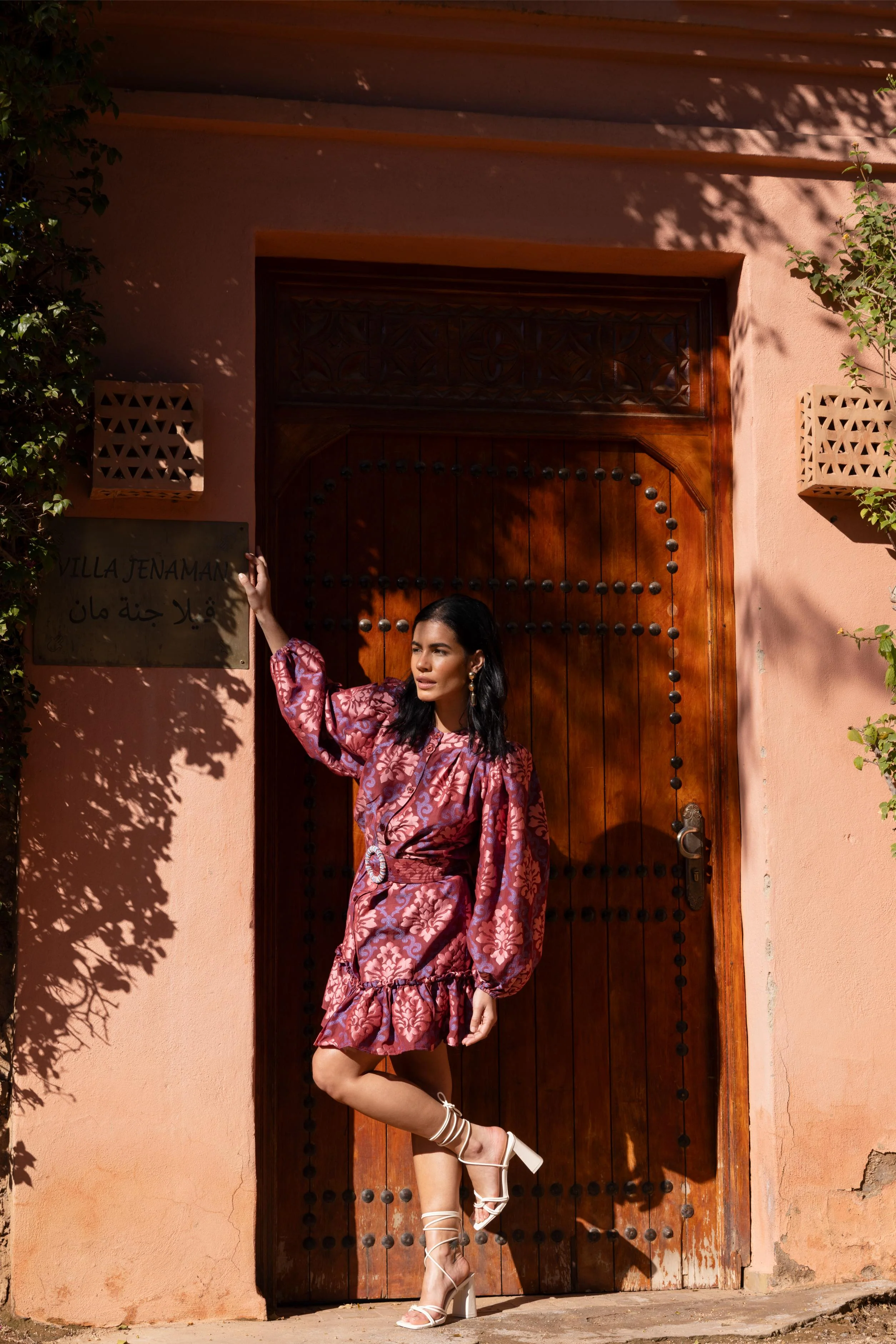 Dress Capri | Pink | Amaya Amsterdam - Image 11