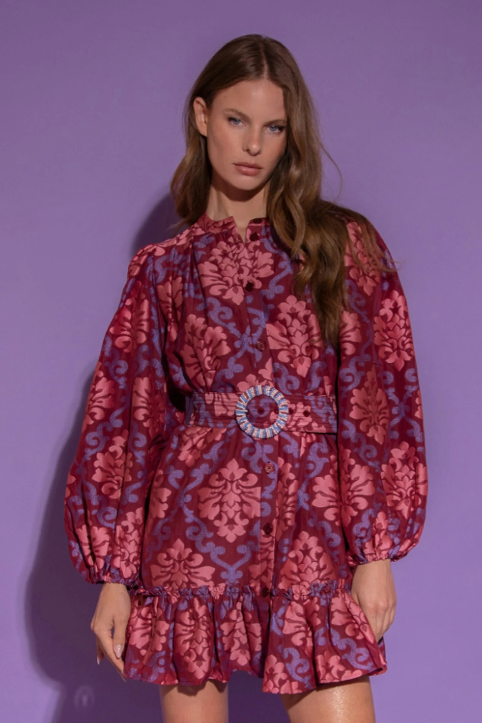 Dress Capri | Pink | Amaya Amsterdam - Image 5