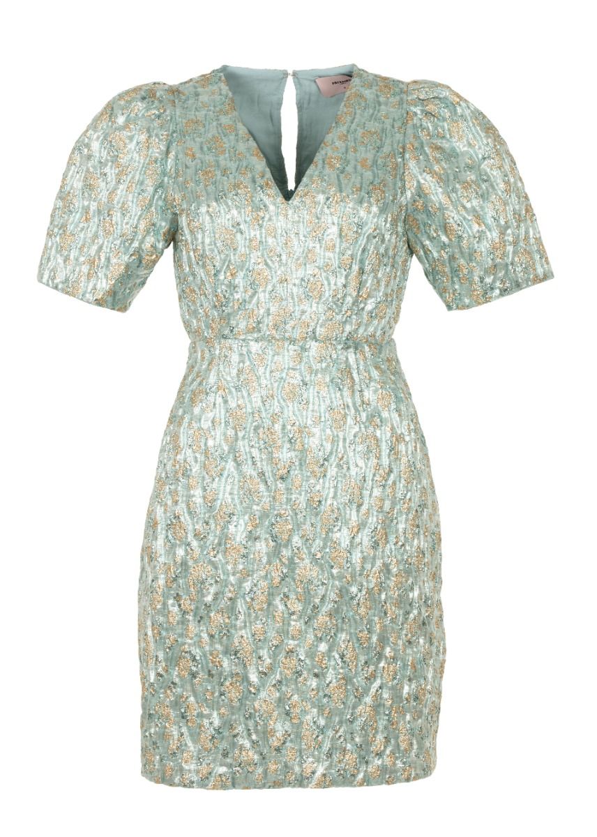 Dress Daantje | Sea green | Freebird - Image 4