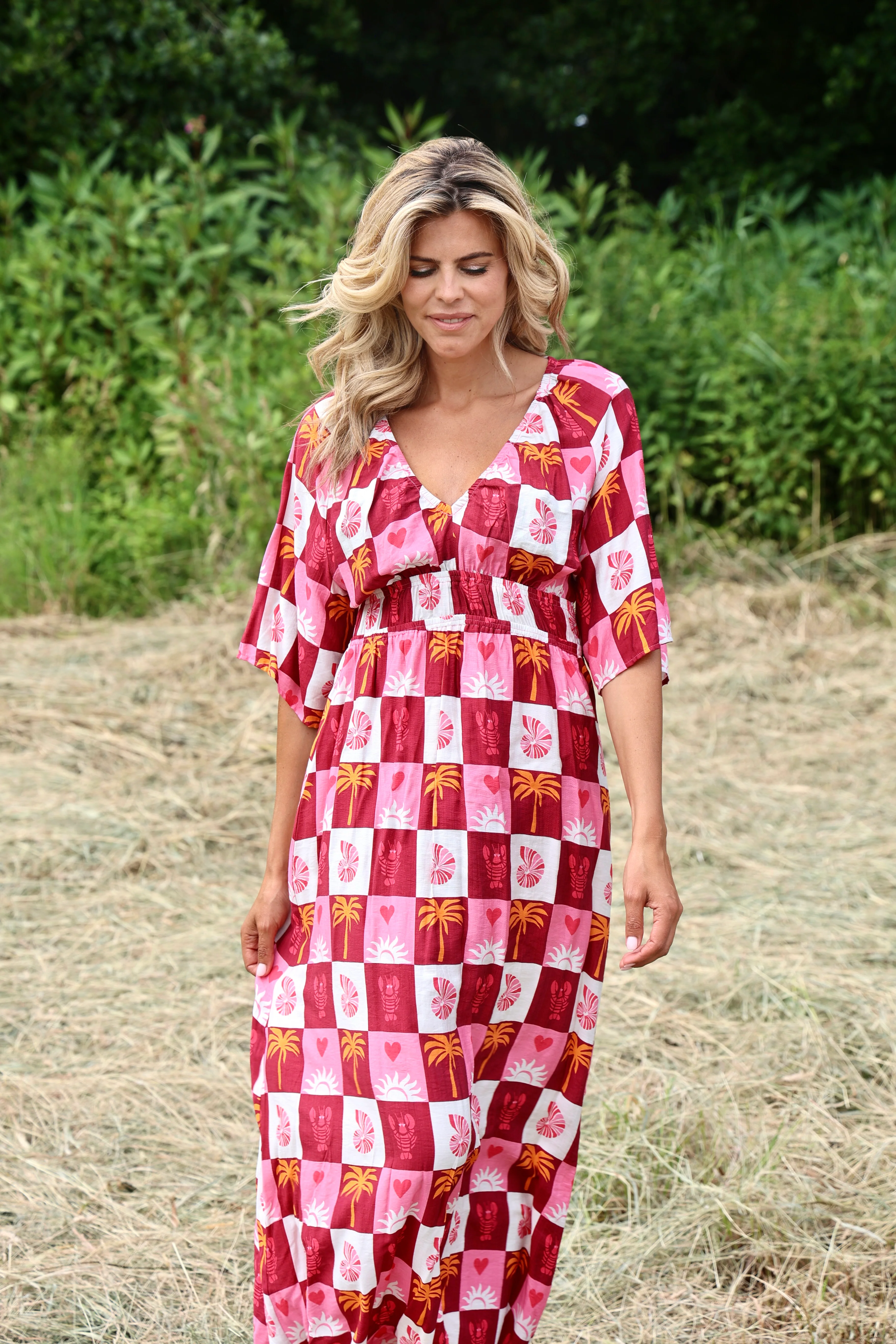 Maxi dress Kim  | Multicolor | Je m’appelle x Poespas - Image 9