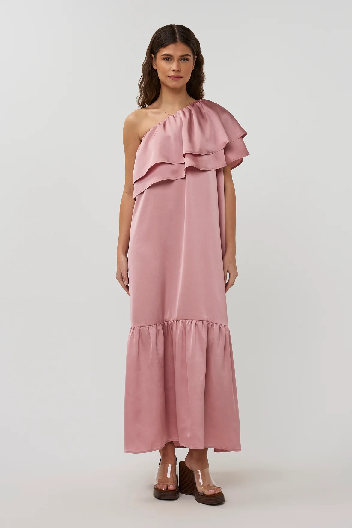 Dress Linne | Light pink | Studio Amaya - Image 6