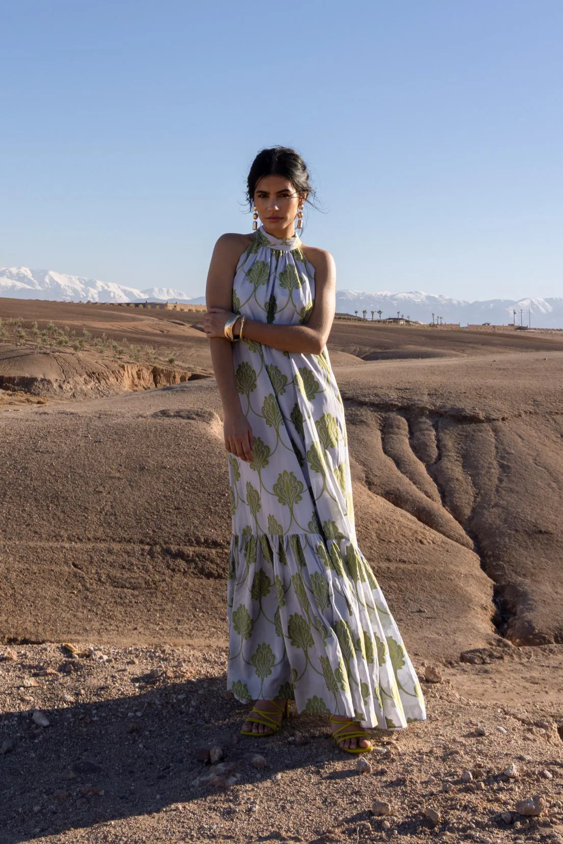Dress Lucia | Light blue | Amaya Amsterdam - Image 2