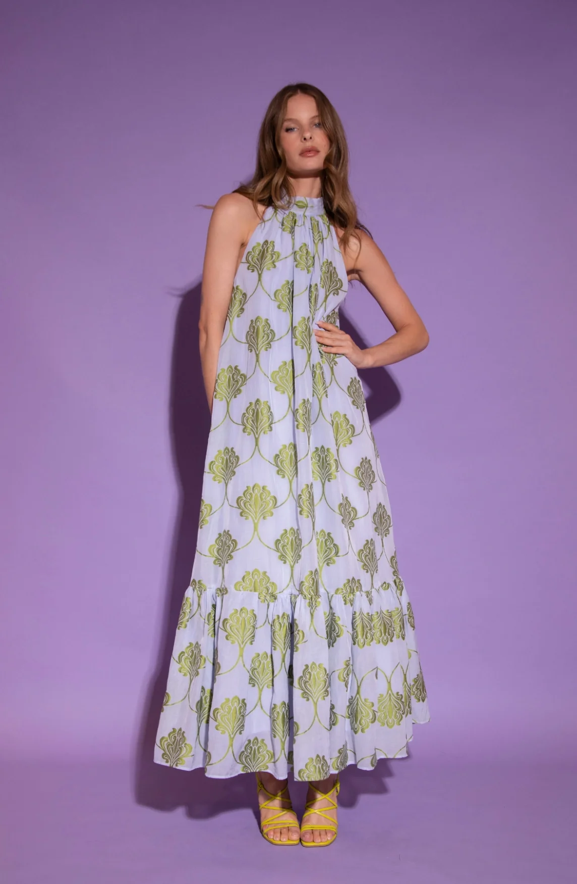 Dress Lucia | Light blue | Amaya Amsterdam - Image 5
