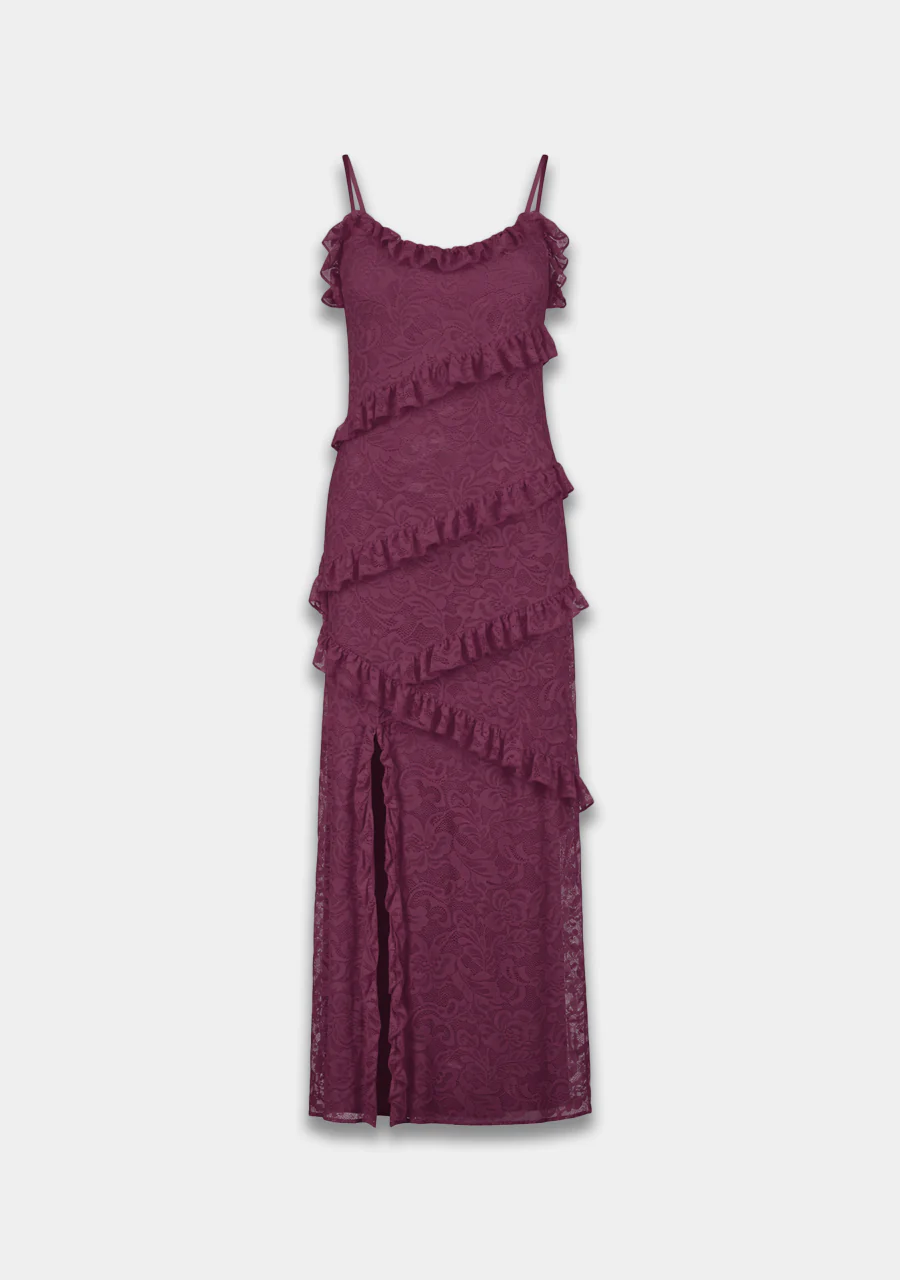 Dress Sammie | Cassis | Harper & Yve - Image 3